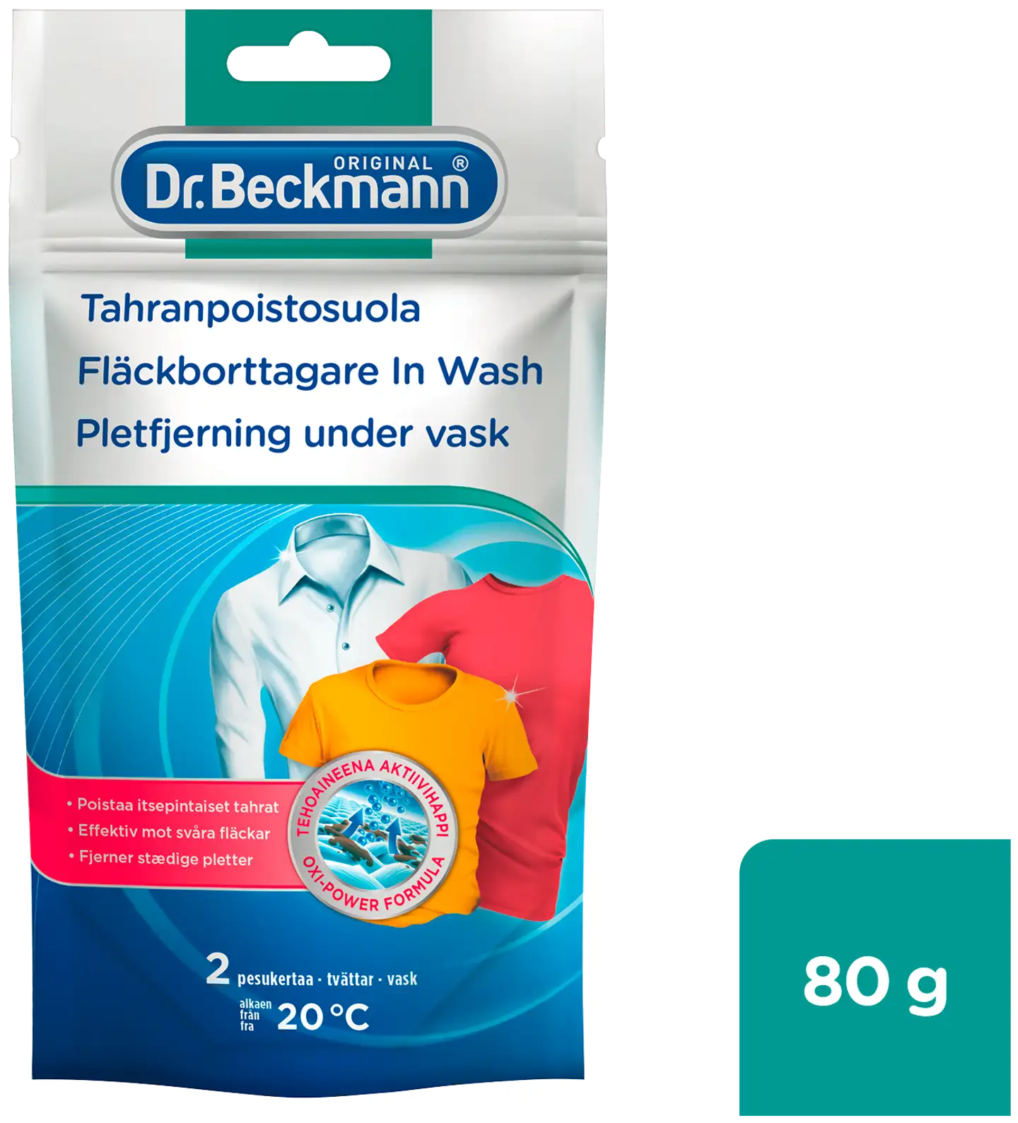 Dr Beckmann 80g Tahranpoistosuola