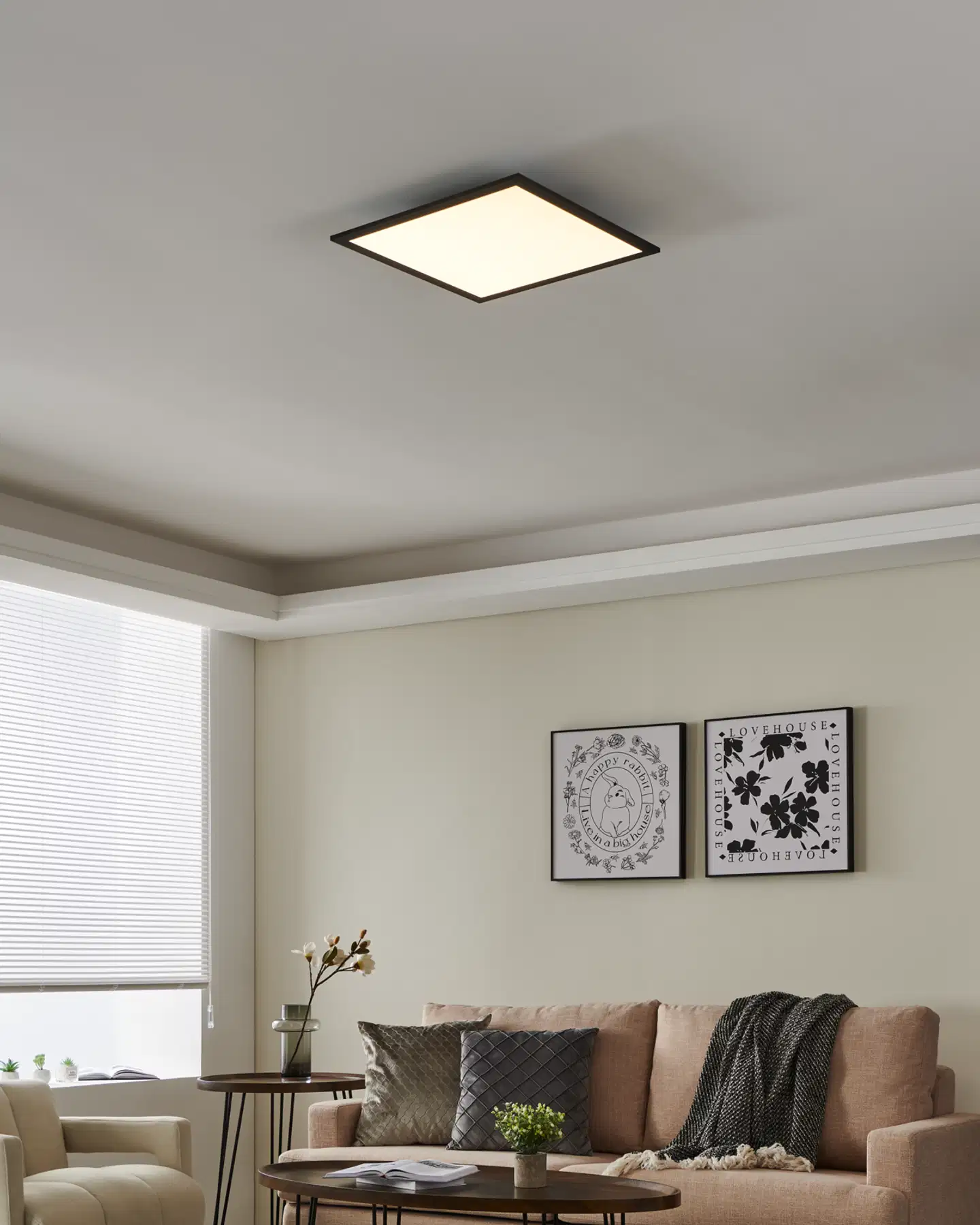 EGLO LED-paneeli connect.z Salobrena-Z 45x45cm 21,5W musta - 5