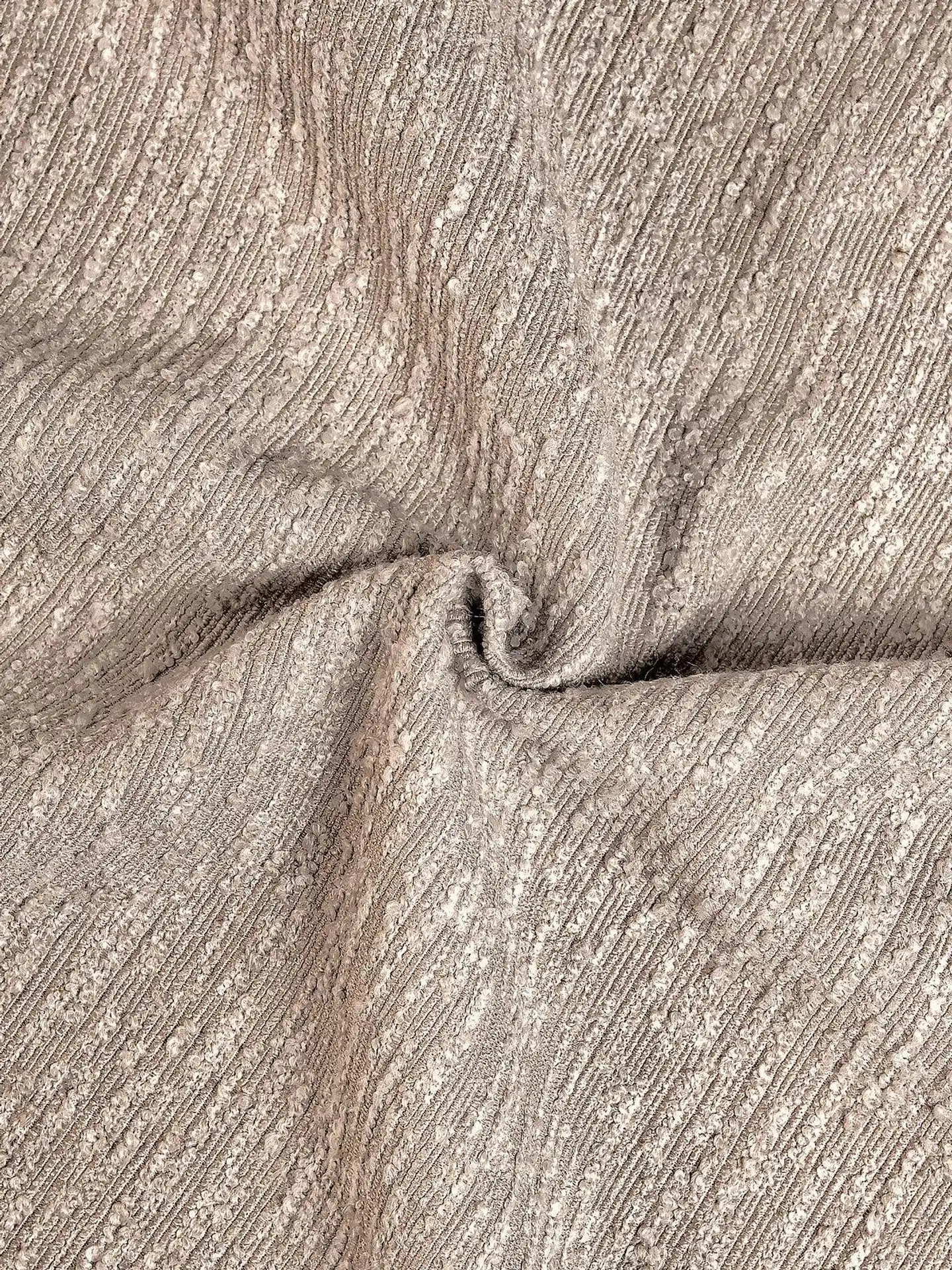 Hasta Hilma bouclé-verho, taupe - 2