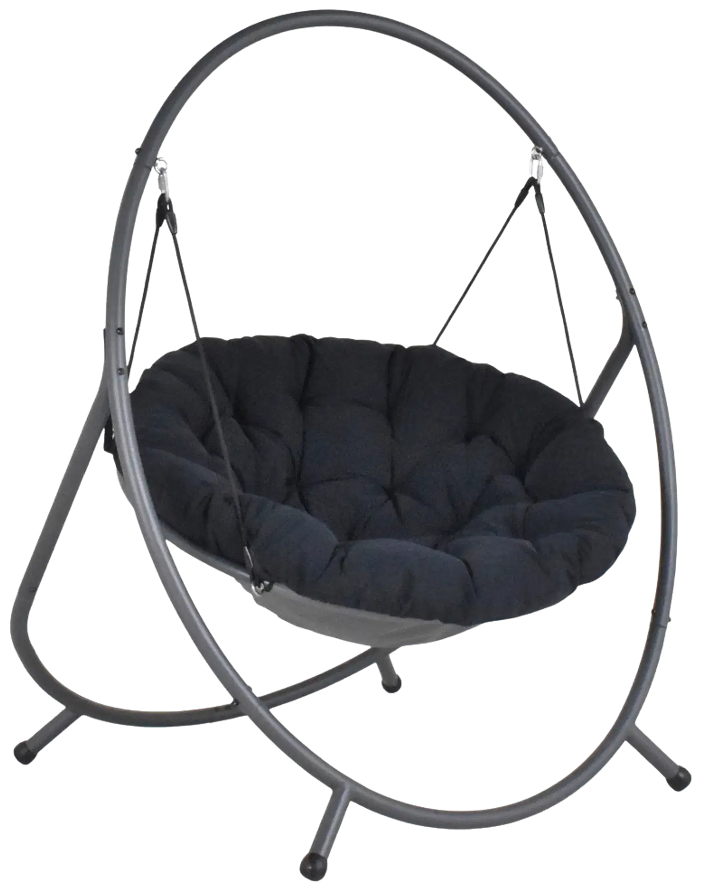 Lykke riipputuoli comfort, musta - 1