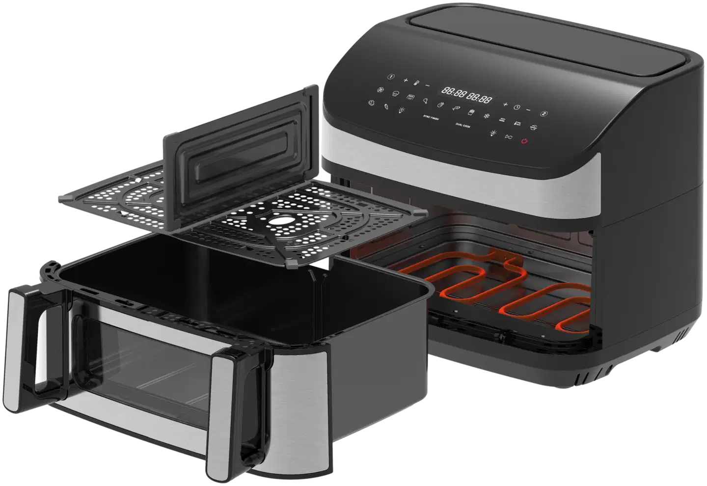Tomi Björck XXL tupla airfryer 10.5L - 2