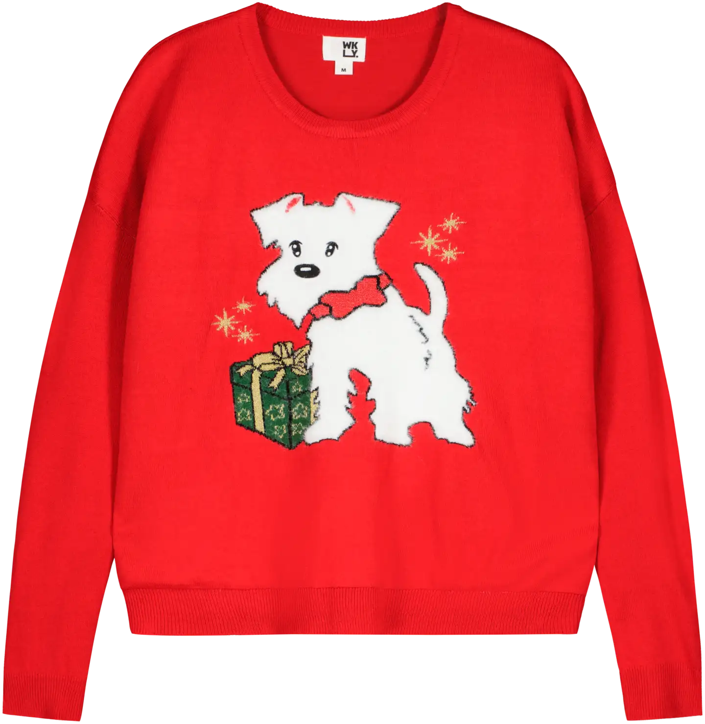 WKLY. naisten jouluneule 213W450500 - RED - 1