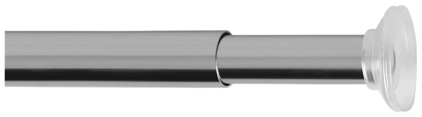 Ihanin suihkuverhotanko hopea 125-220 17/20mm - 1