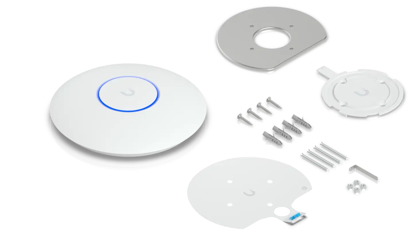 Ubiquiti kompakti kattoon asennettava WiFi 7 -tukiasema 2.5 GbE uplink U7-Lite - 8