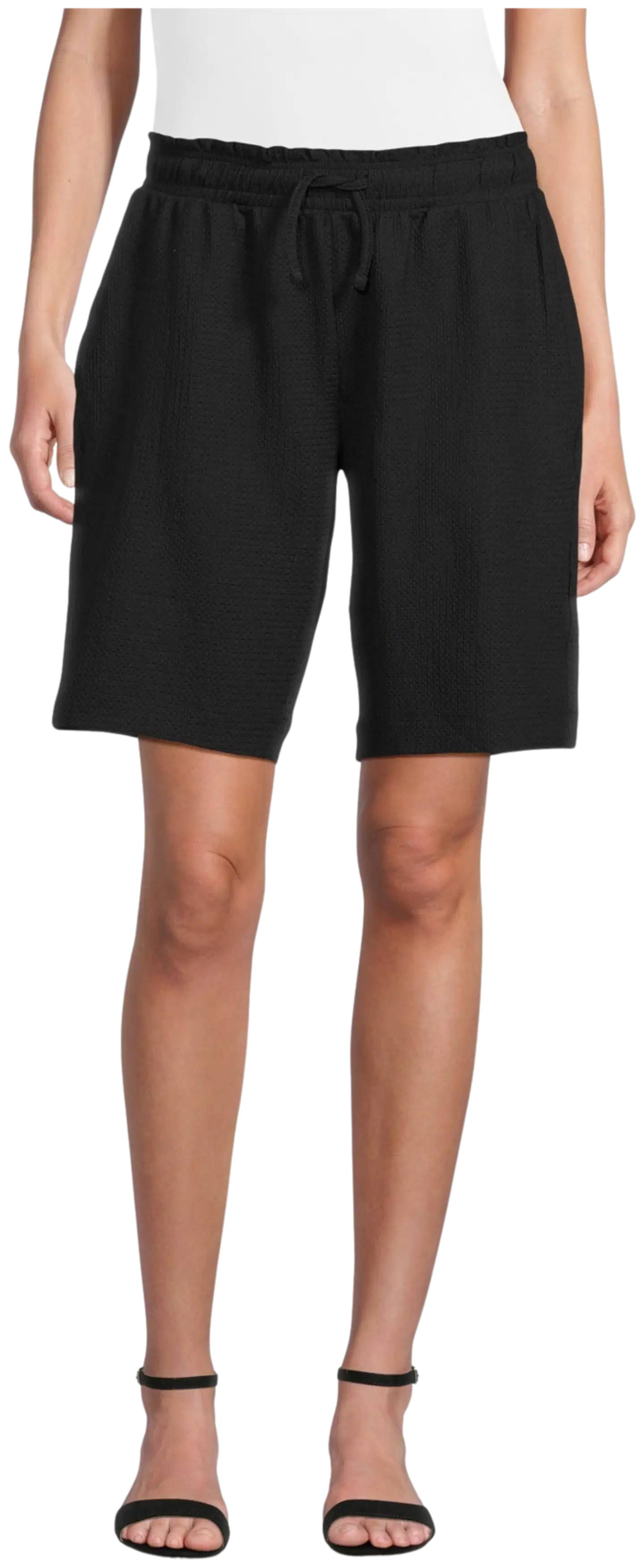 House naisten shortsit 222H261703 - BLACK - 1