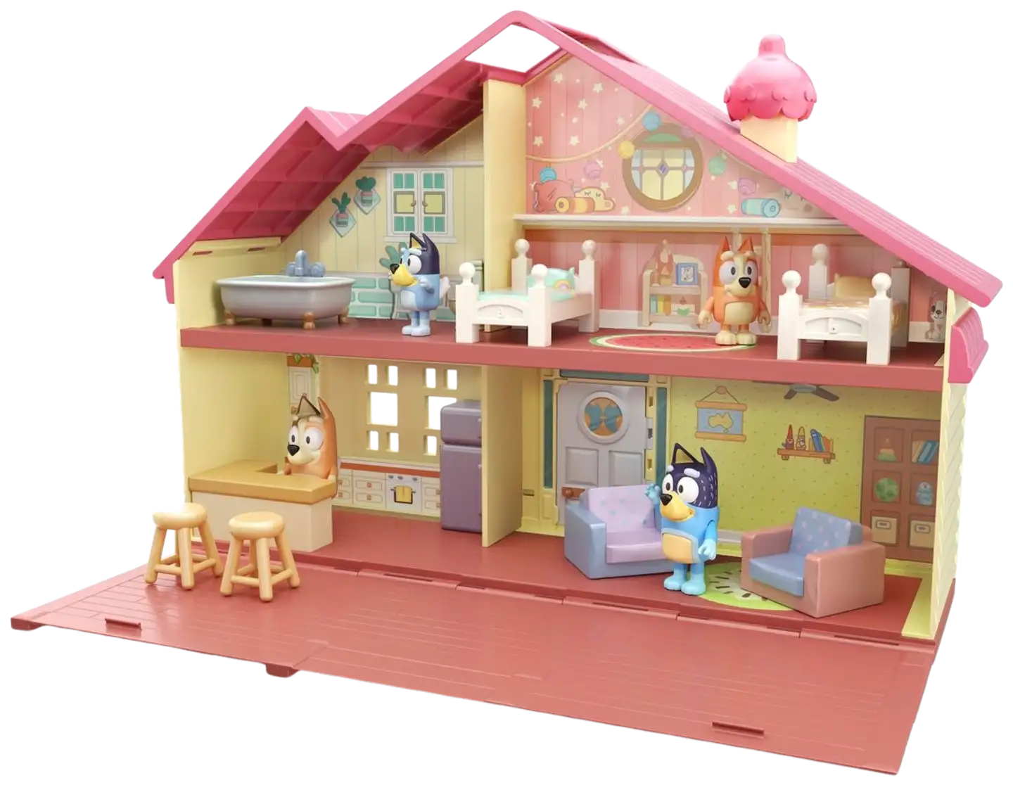 BLUEY Family Home -koti, 1 hahmo, huonekalut - 6