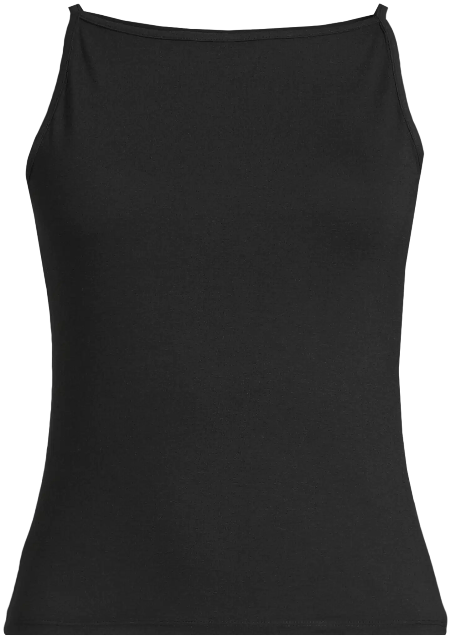 WKLY. naisten venäpääntie toppi 213W030125 - BLACK - 2