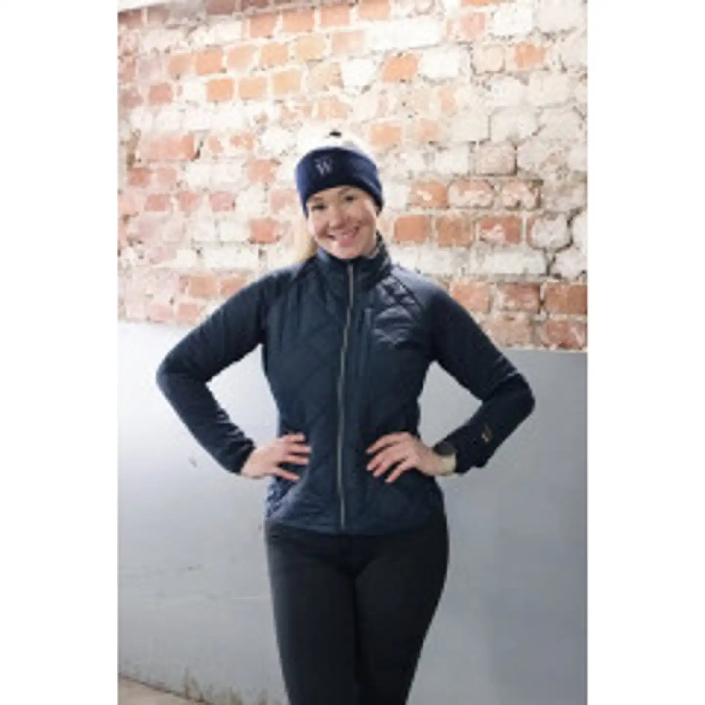 Wahlsten gedan naisten hybrid takki - tummansininen - 3