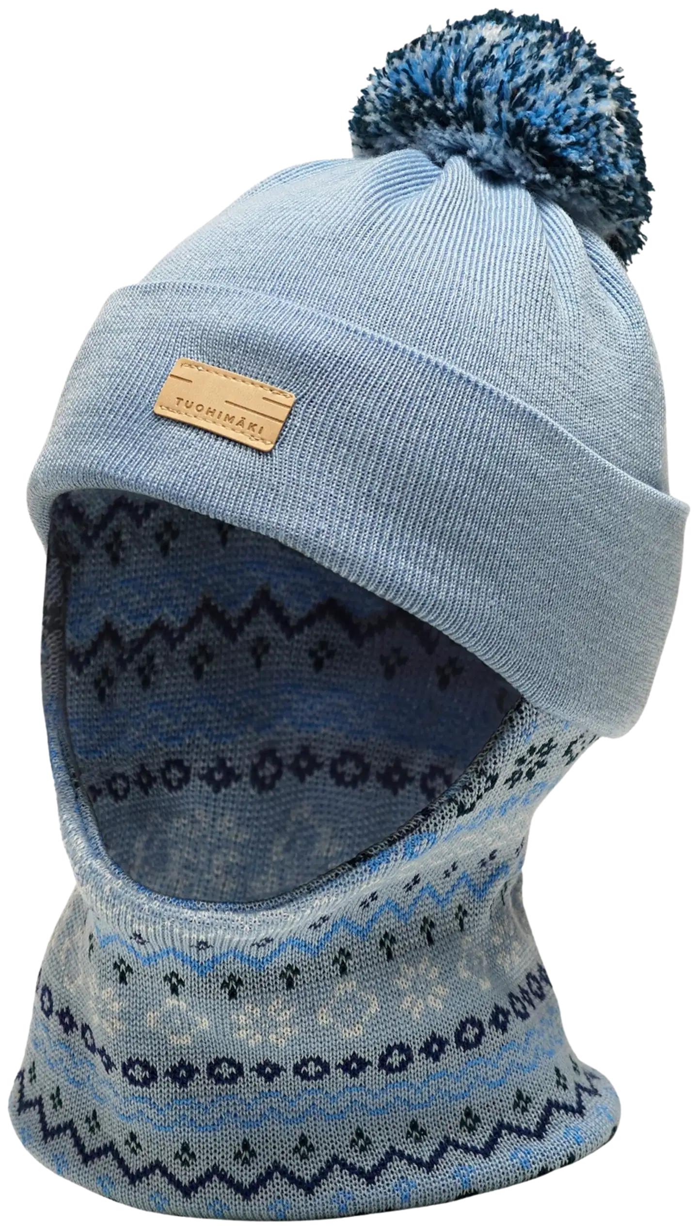 Tuohimäki lasten kauluripipo Ritirati - Light blue
