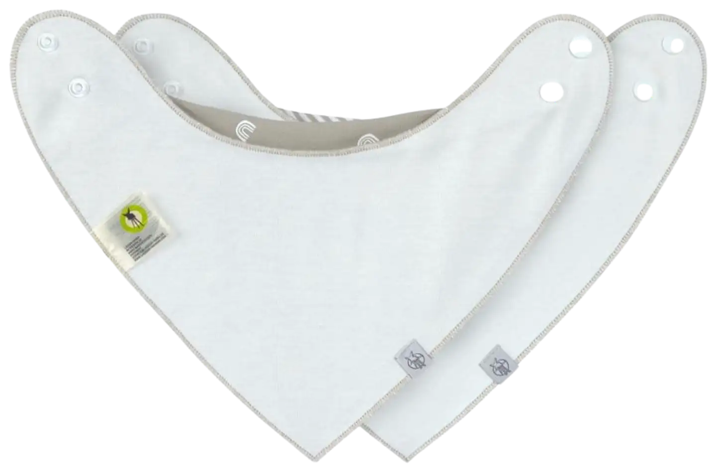 Lässig kuolalappu 2-pack Rainbow - 2