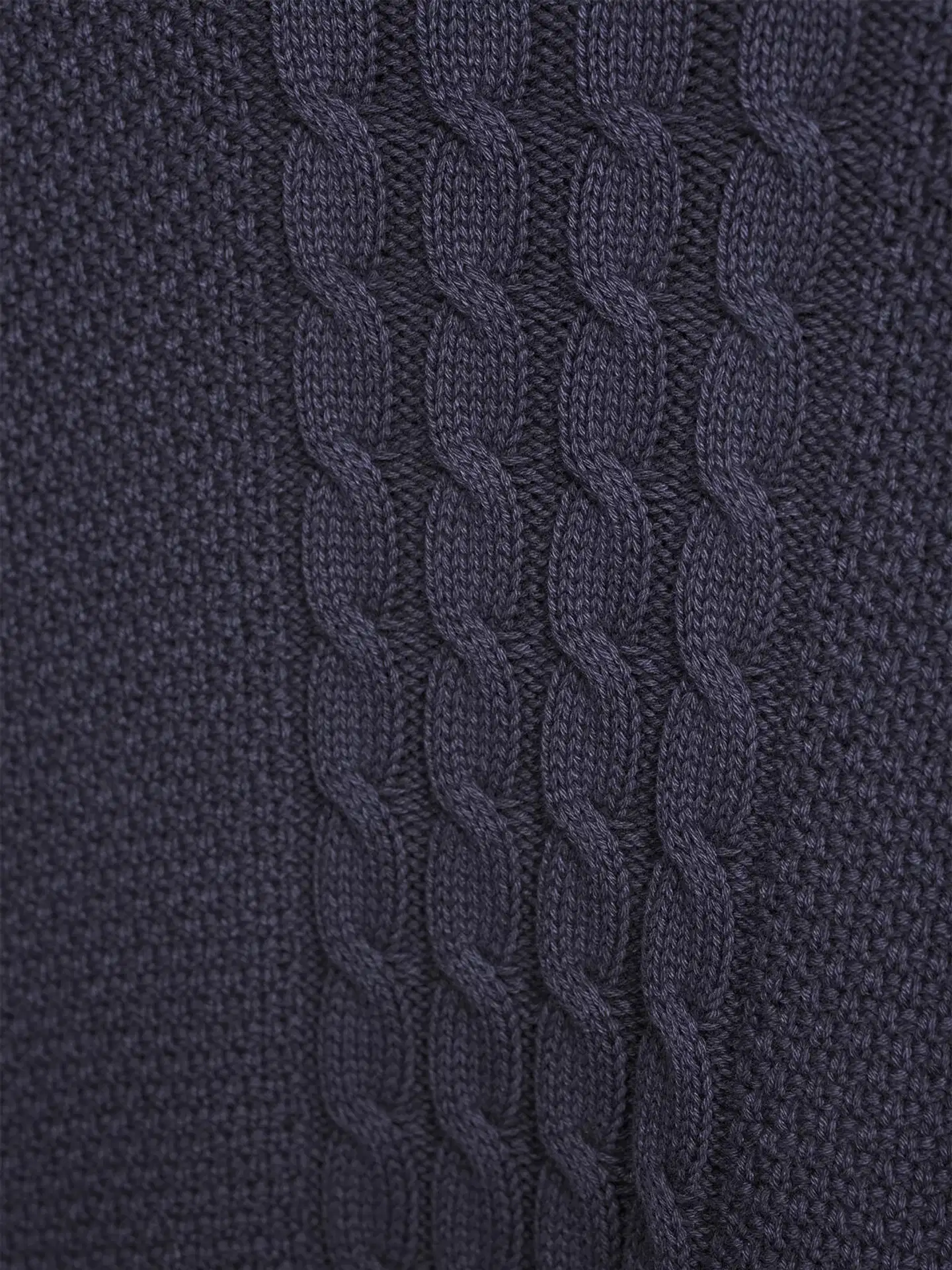 WKLY. miesten palmikkoneule 195W312661 - Navy - 6