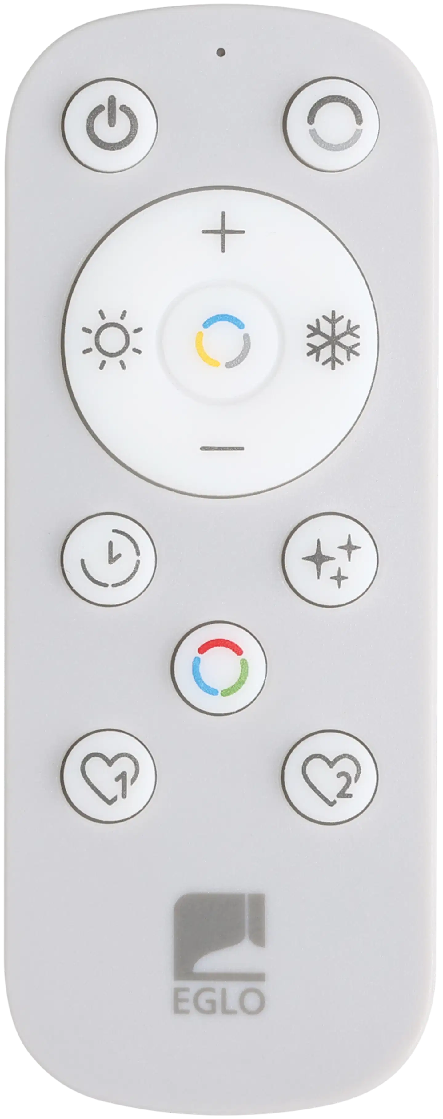 EGLO kattovalaisin Amandolo LED 17W 40 cm RGB CCT musta/valkoinen - 4