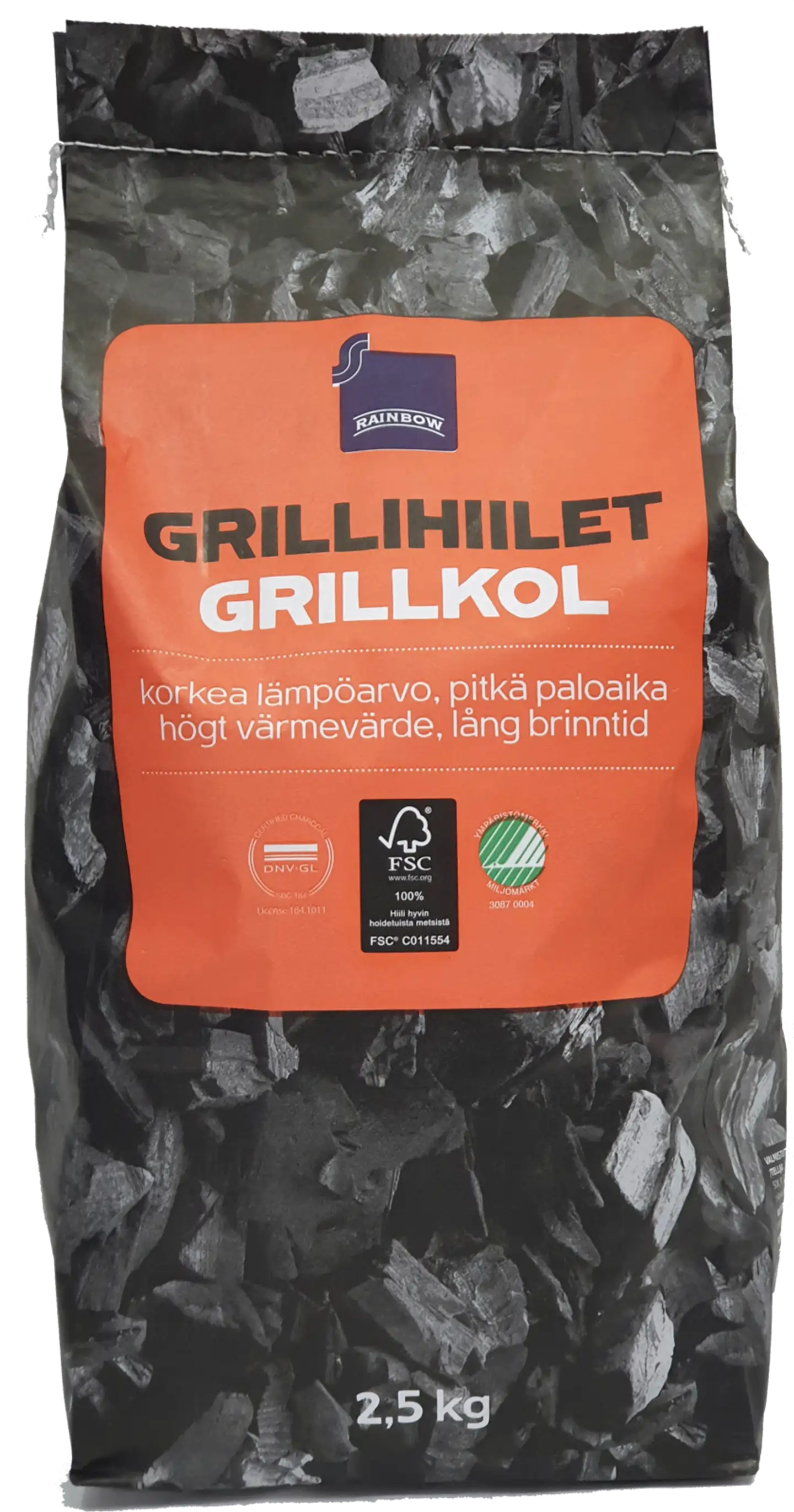 Rainbow grillihiili 2,5 kg - 1