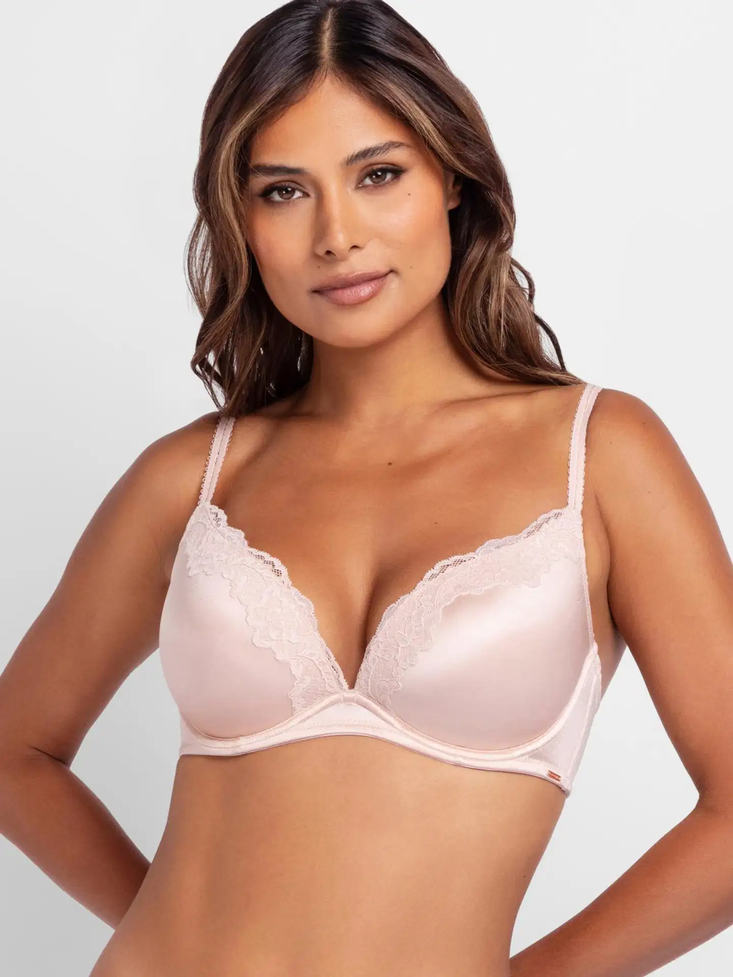 Dorina kaarituelliset topatut rintaliivit shiny micro FXPG0053 - PINK - 3