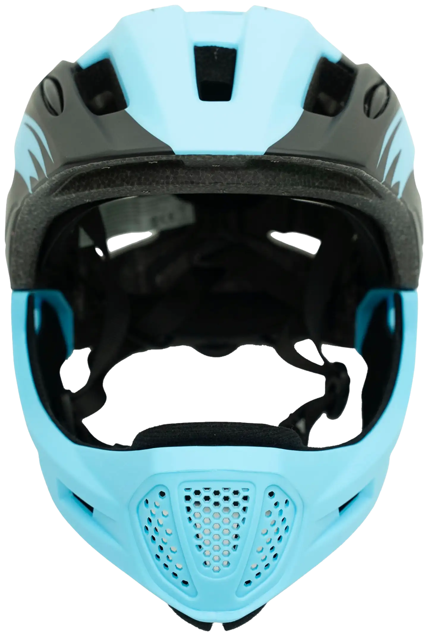 Jupiter lasten kypärä K-01 sininen/musta 48-56 cm - 1