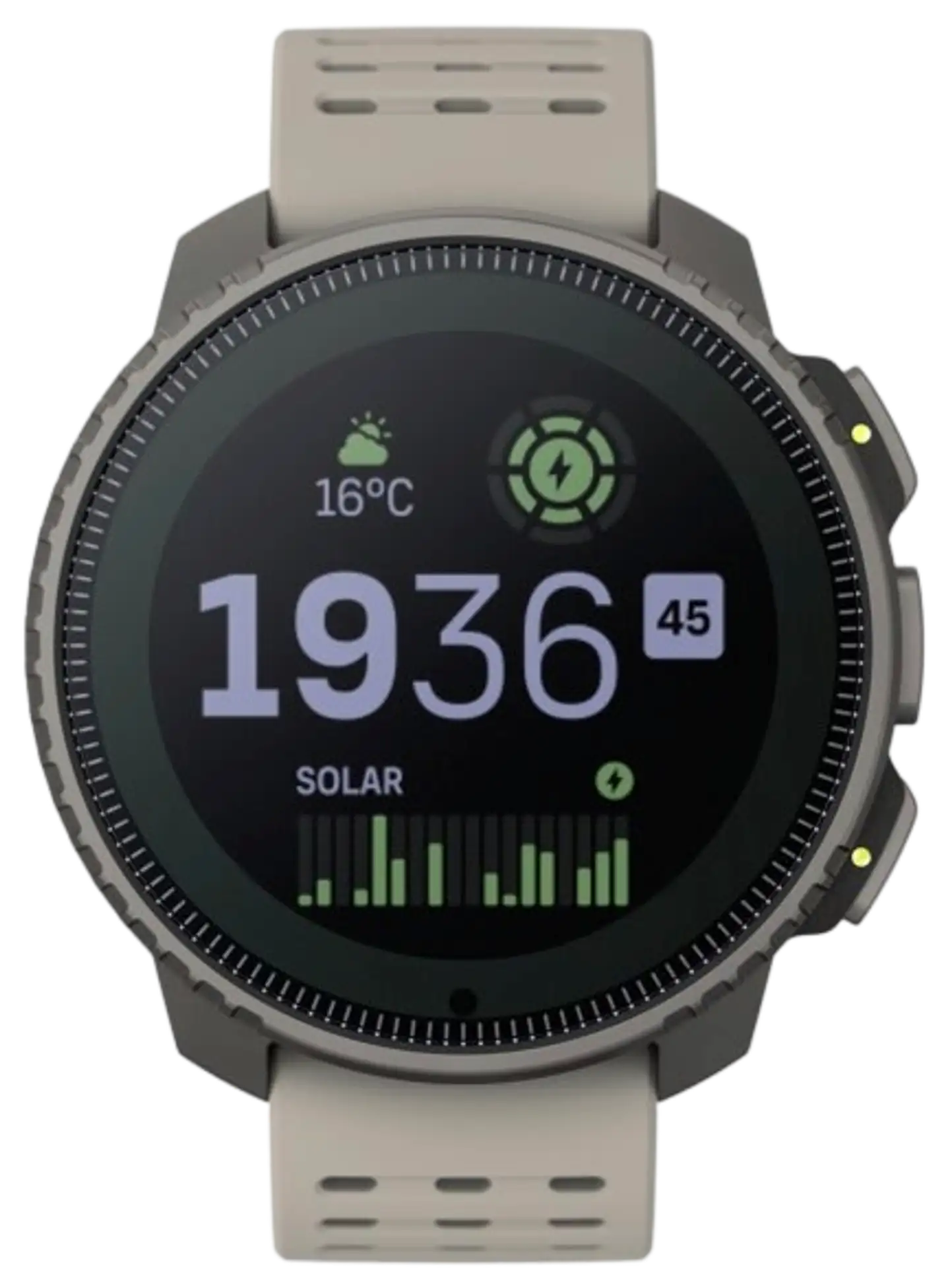 Suunto älykello Vertical Titanium Solar hiekka - 1