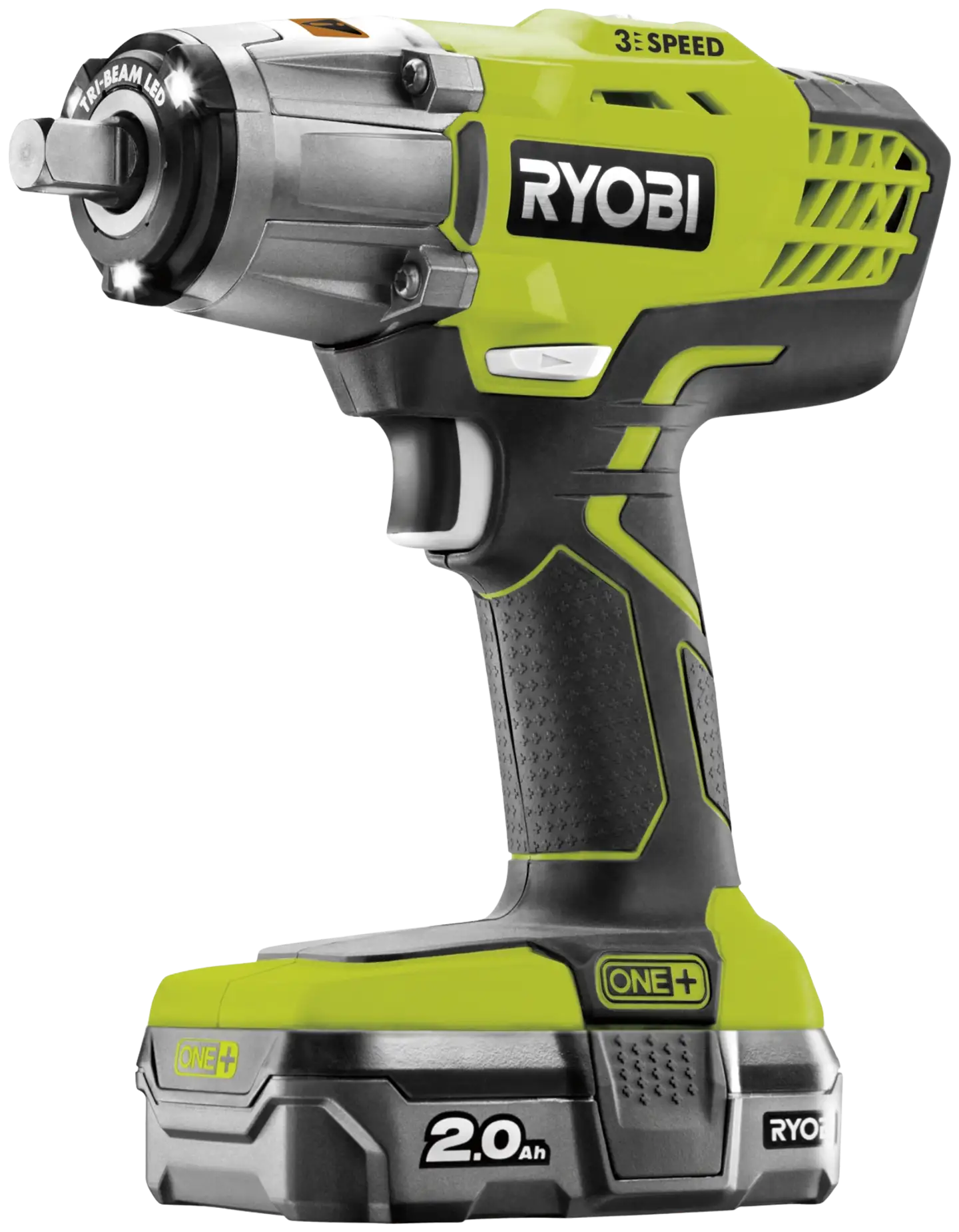 Ryobi 18V iskevä mutterinväännin (2,0 Ah) R18IW3-120S - 2