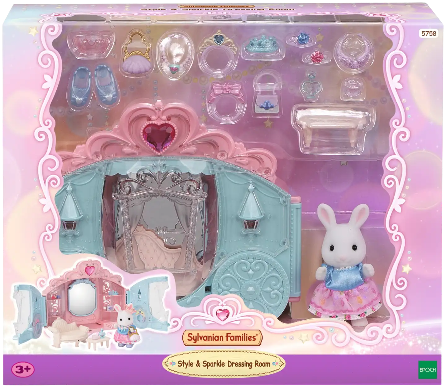 Sylvanian Families upea pukeutumishuone - 1