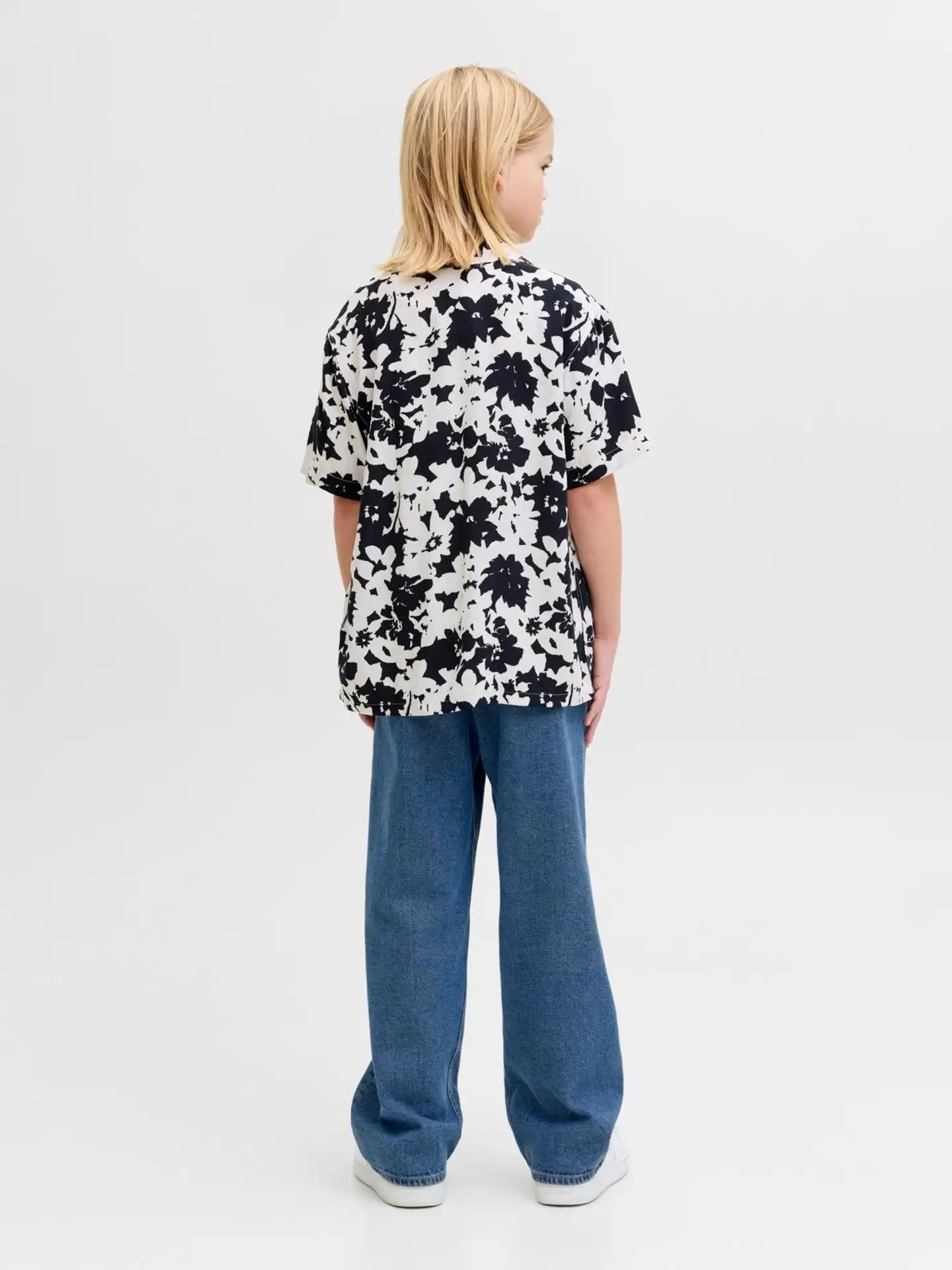 JJ REBEL JUNIOR lasten farkut - Blue denim - 5