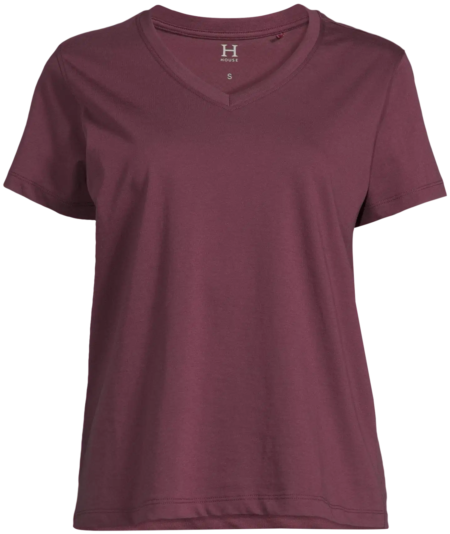 House naisten t-paita Veronica-C - Burgundy - 2