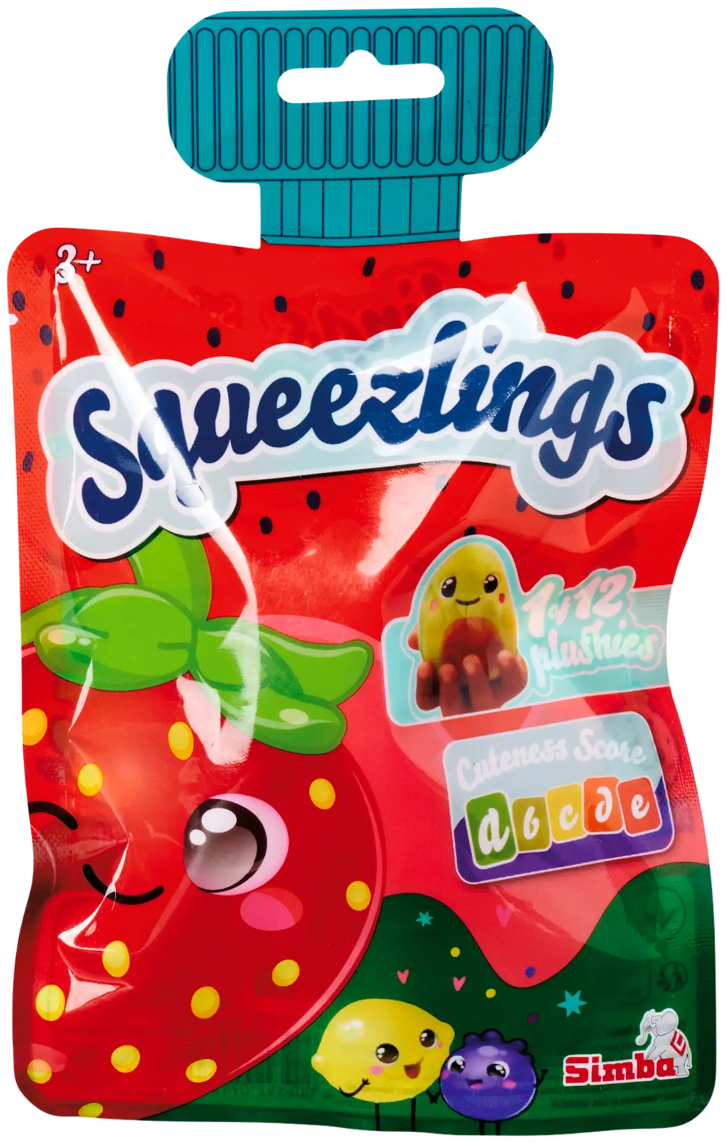 Simba Squeezlings -pehmo, yllätyspussissa, lajitelma, myydään yksittäin - 5