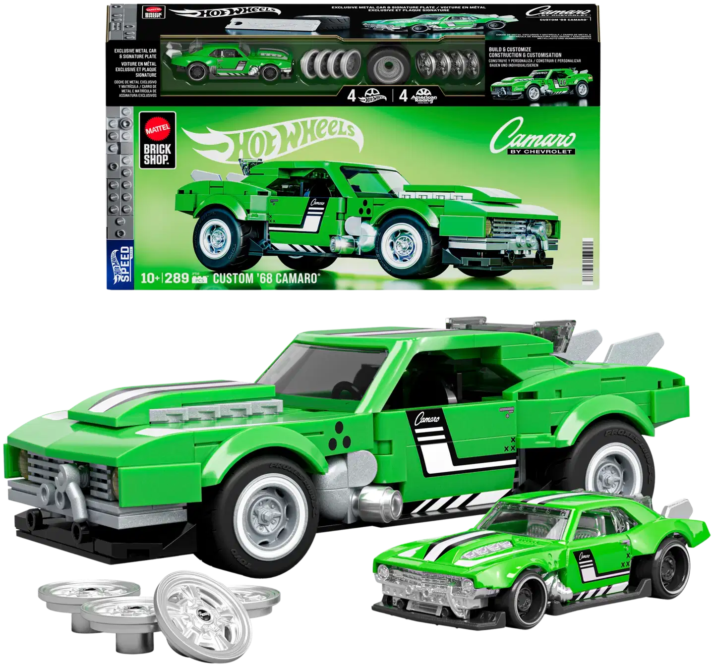 Hot Wheels Speed Series Camaro -Rakennussarja - 1