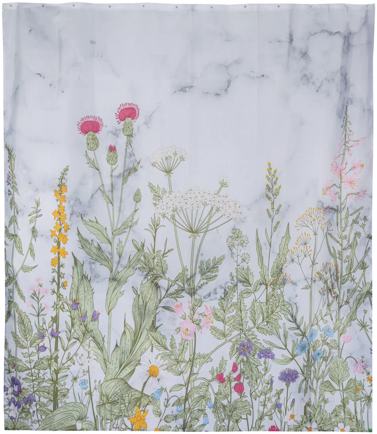 House suihkuverho Wild flowers 180x200 cm - 2
