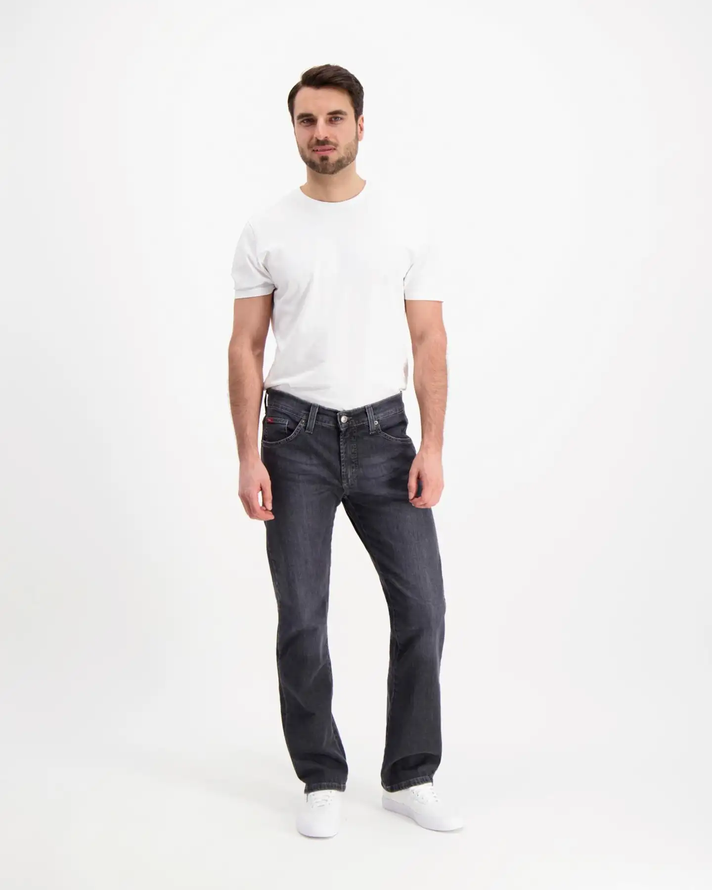 Lee Cooper LC 06 9945 Relaxed fit Tumman Harmaa Miesten farkut - Tummanharmaa - 3