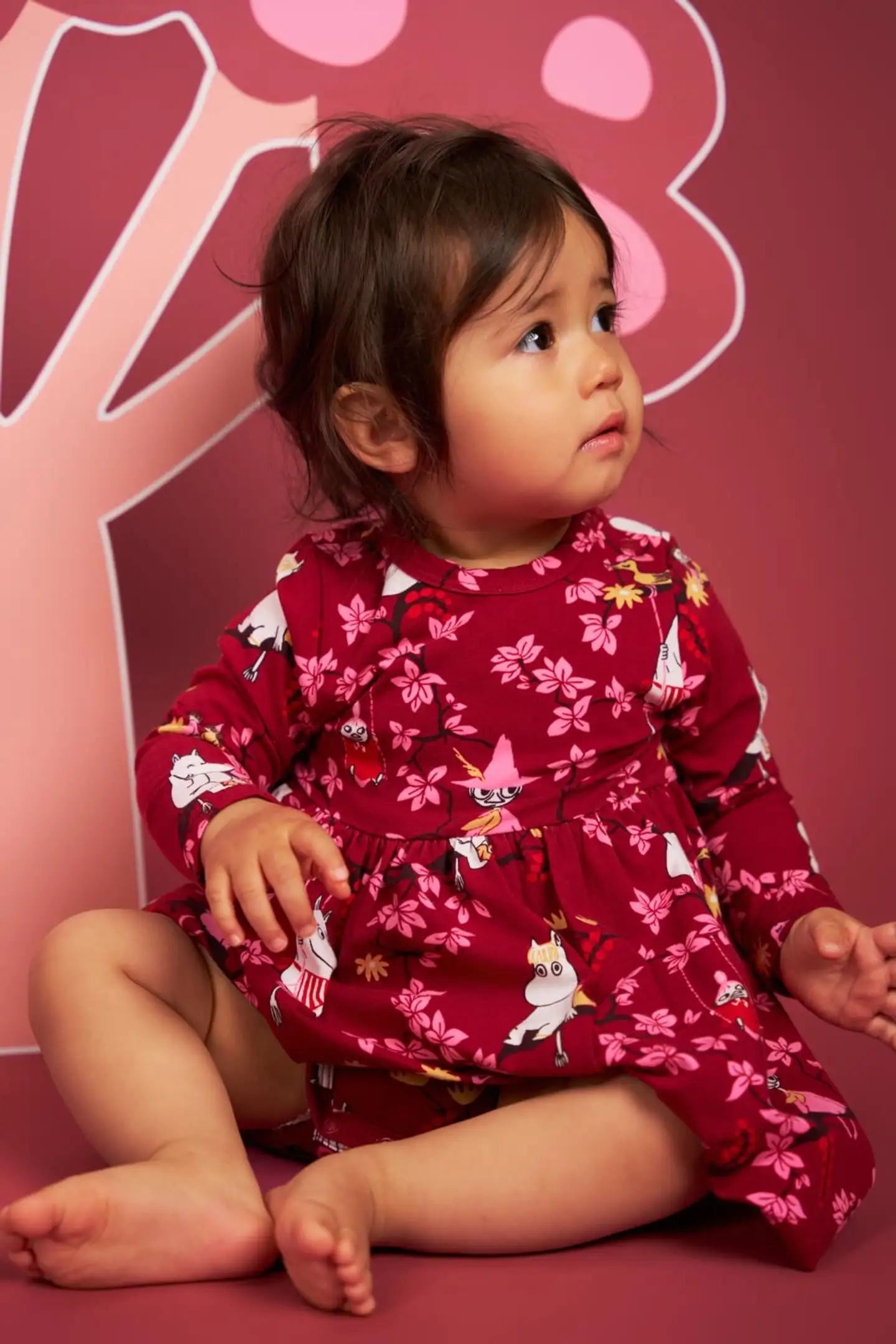 Martinex Muumi vauvojen bodymekko Kiipeilypuu 588451 - burgundi - 7