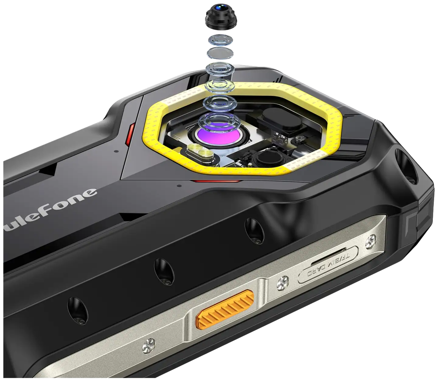 Ulefone Rugged-älypuhelin Armor Mini 20T Pro 5G 256 GB musta - 3