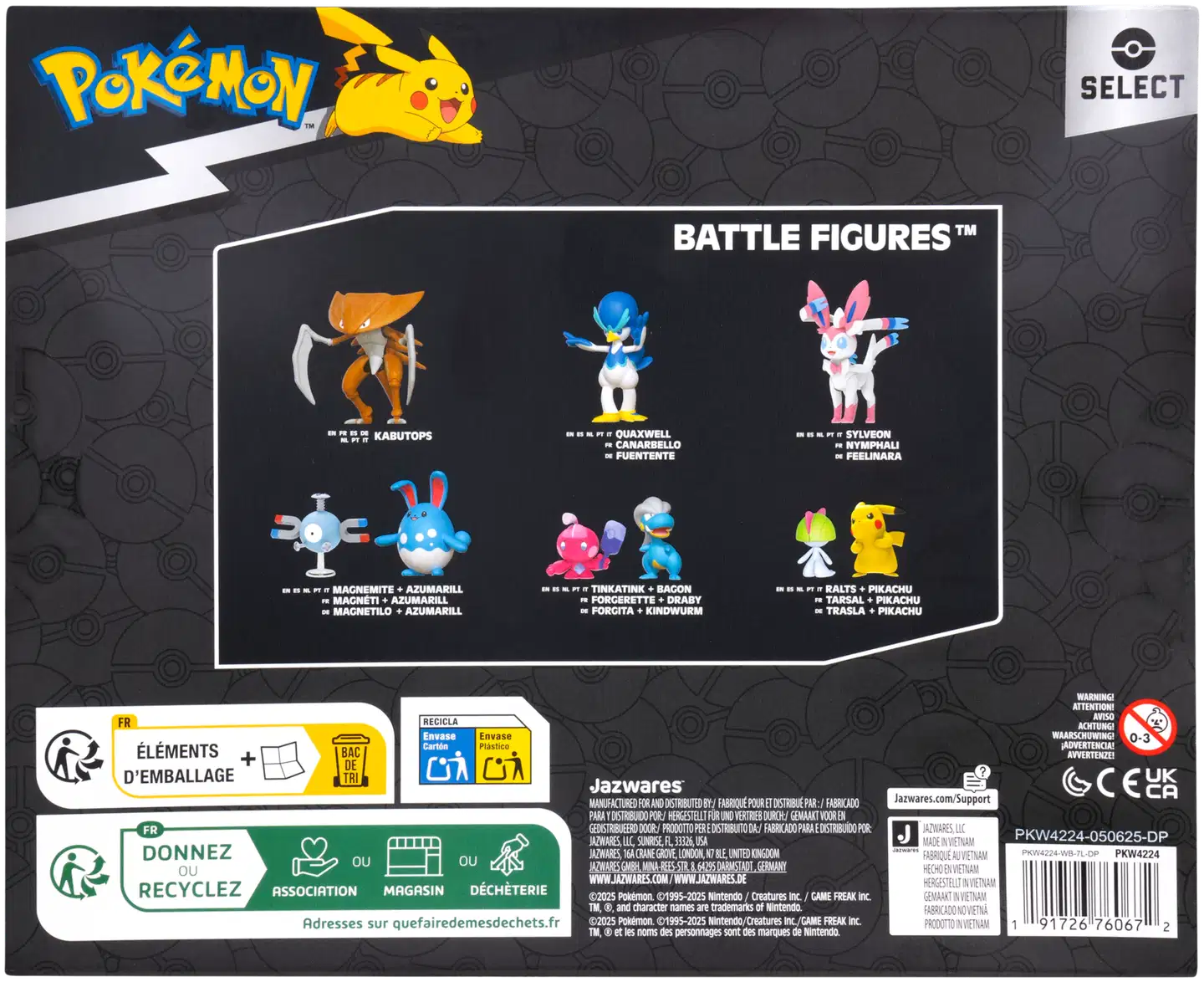 Pokémon Select Eeveelution Multipack - 3