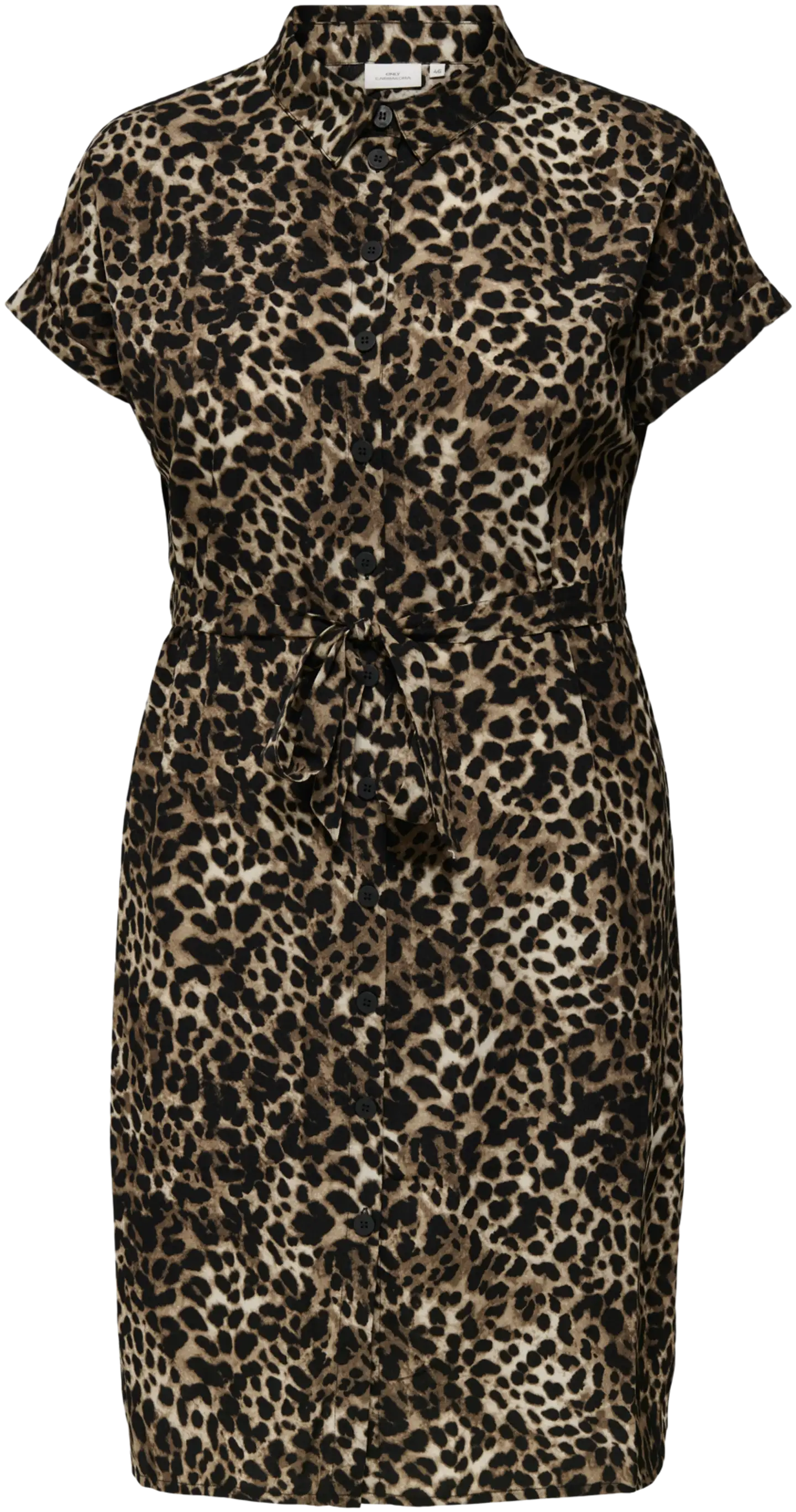 ONLY CARMAKOMA naisten paitamekko Cardiega - BLACK - 1