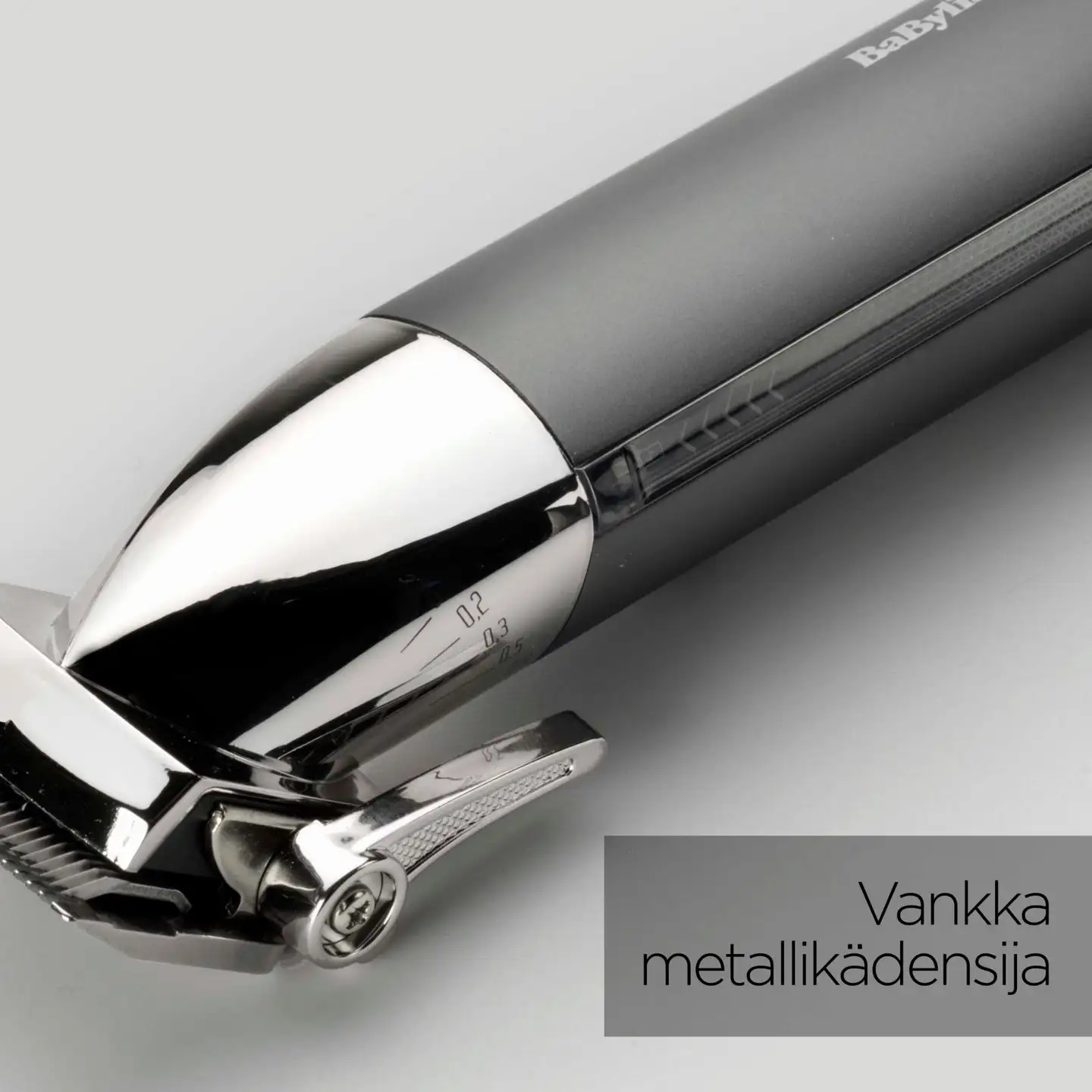 BaByliss hiustenleikkuukone Super X Metal Chrome - 6