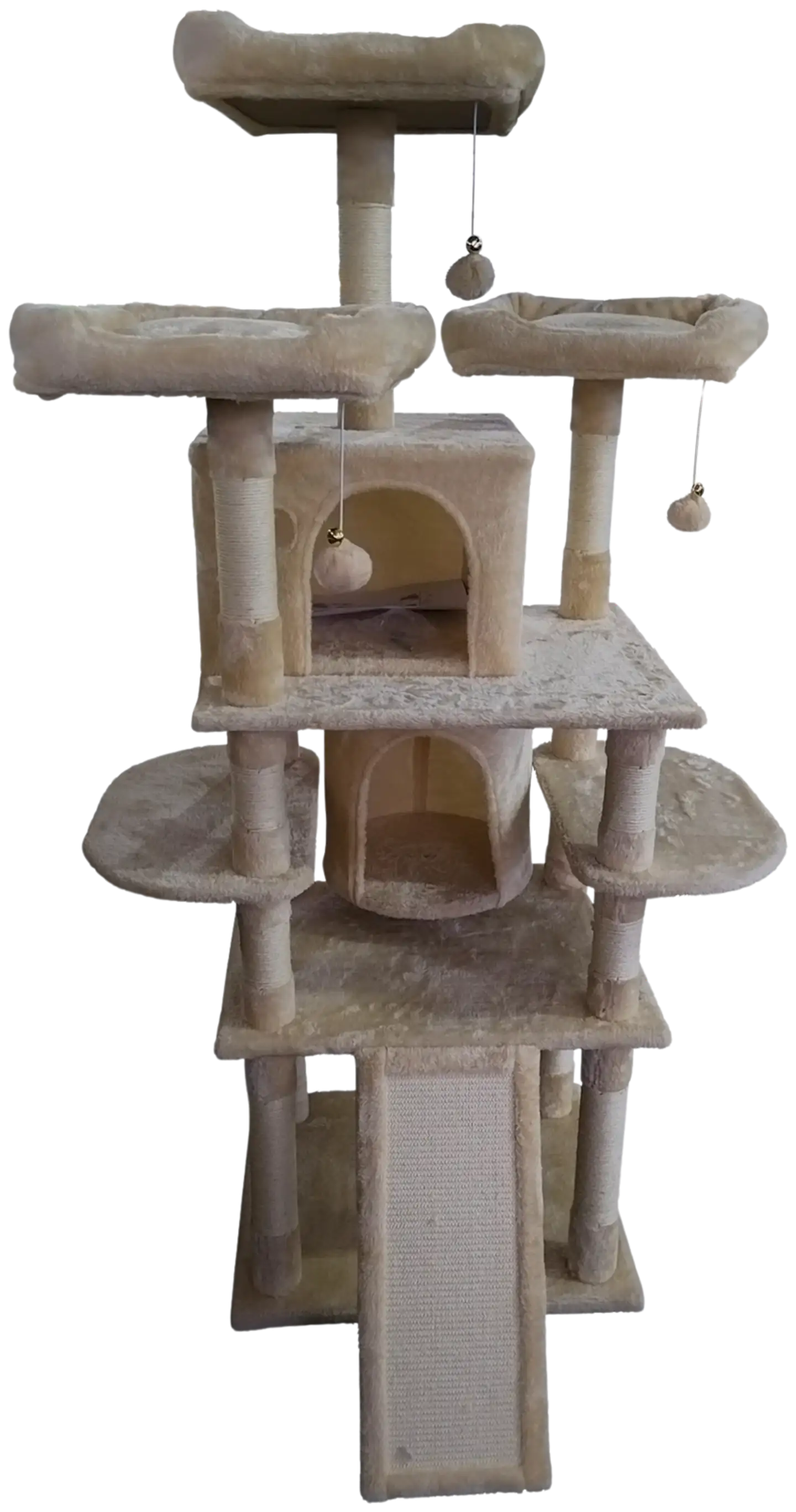 Trekker kissan kiipeilypuu Tower 170 cm beige - 2