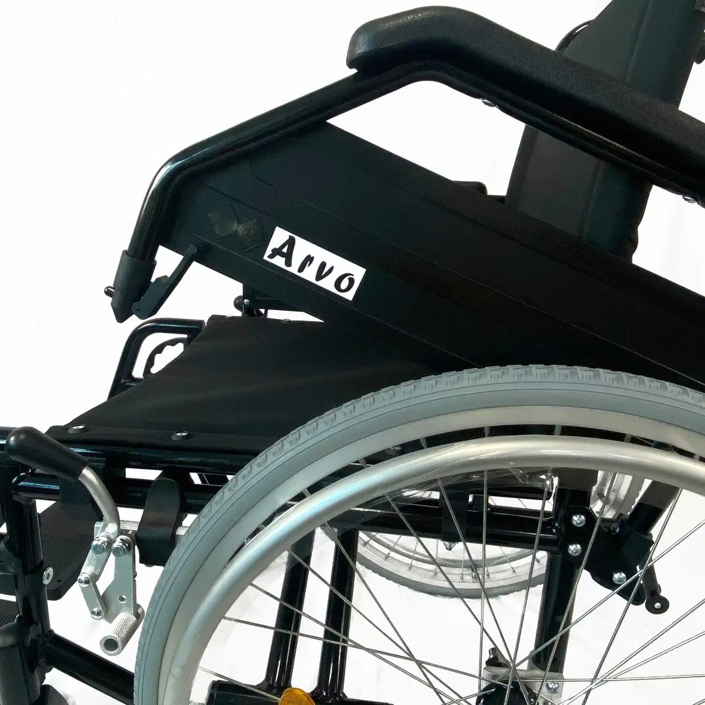 Arvo pyörätuoli standard, musta - 5