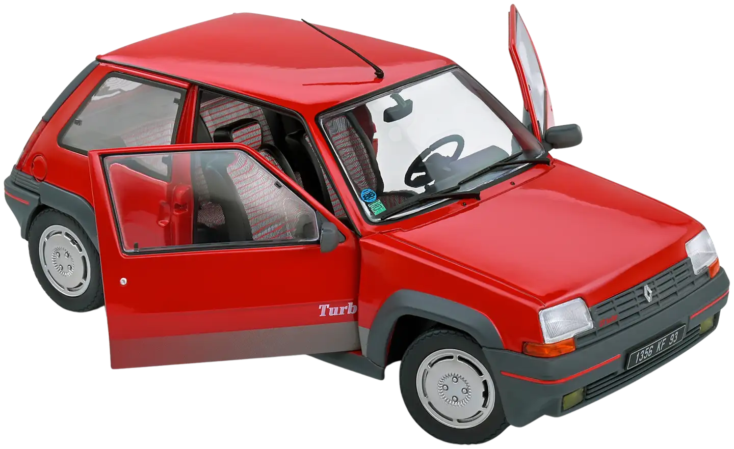 Solido 1:18 Renault 5 GT Turbo MK1 red, keräilyauto, pienoismalli - 5