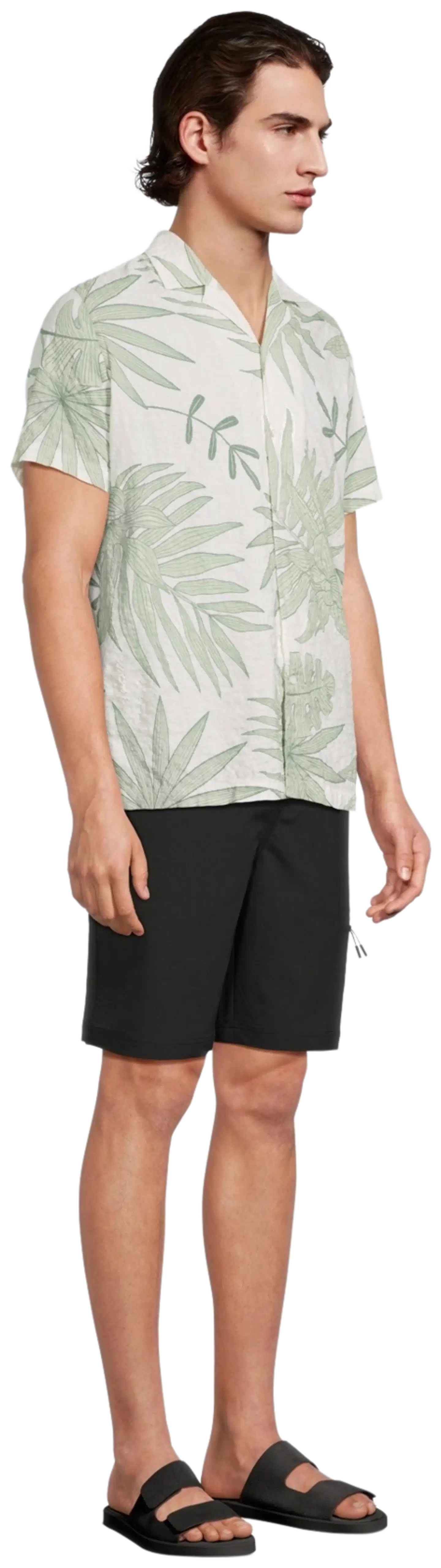 TEX miesten Hawaii-paita I274959 - Green - 4