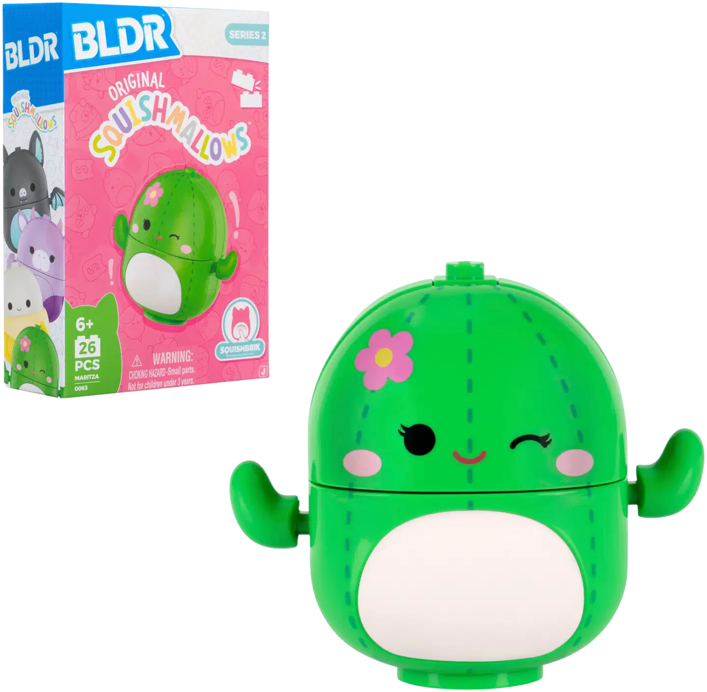 BLDR Squishmallows rakennettava hahmo W4 - 6