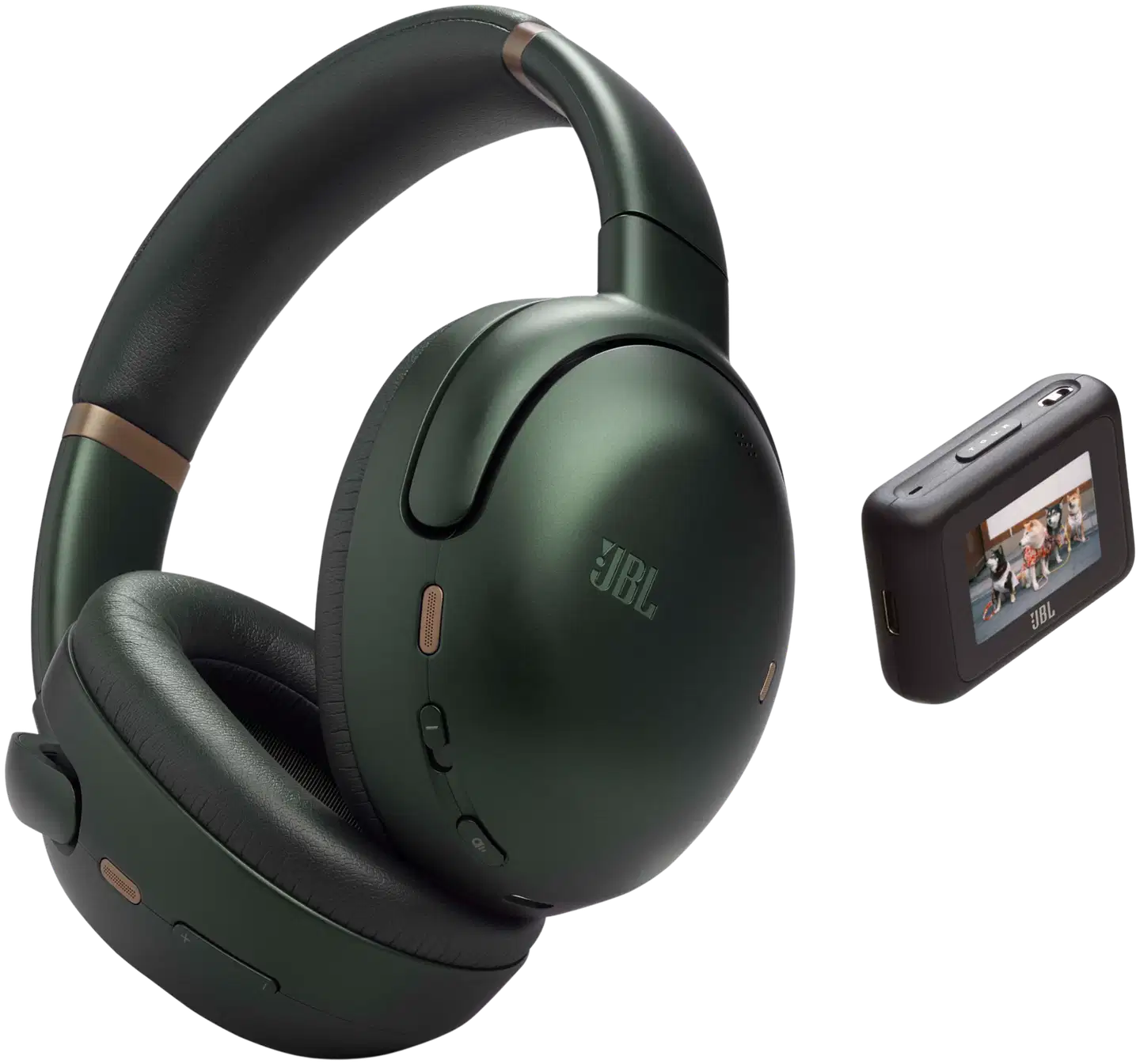JBL langattomat vastamelukuulokkeet Smart Tx audiolähettimellä Tour 3 Aviator vihreä - 1