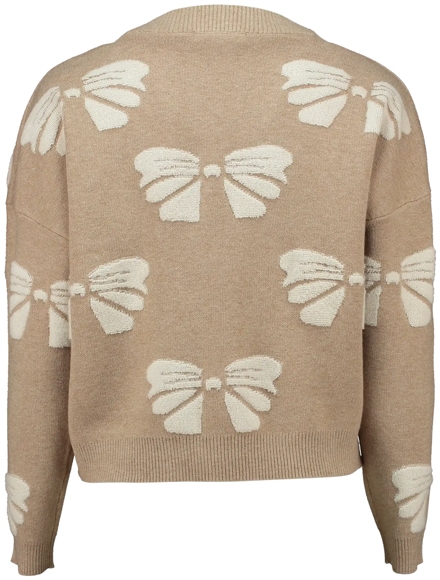 Hailys naisten neuletakki na44yla faya-pr2408044 - beige marl - 3