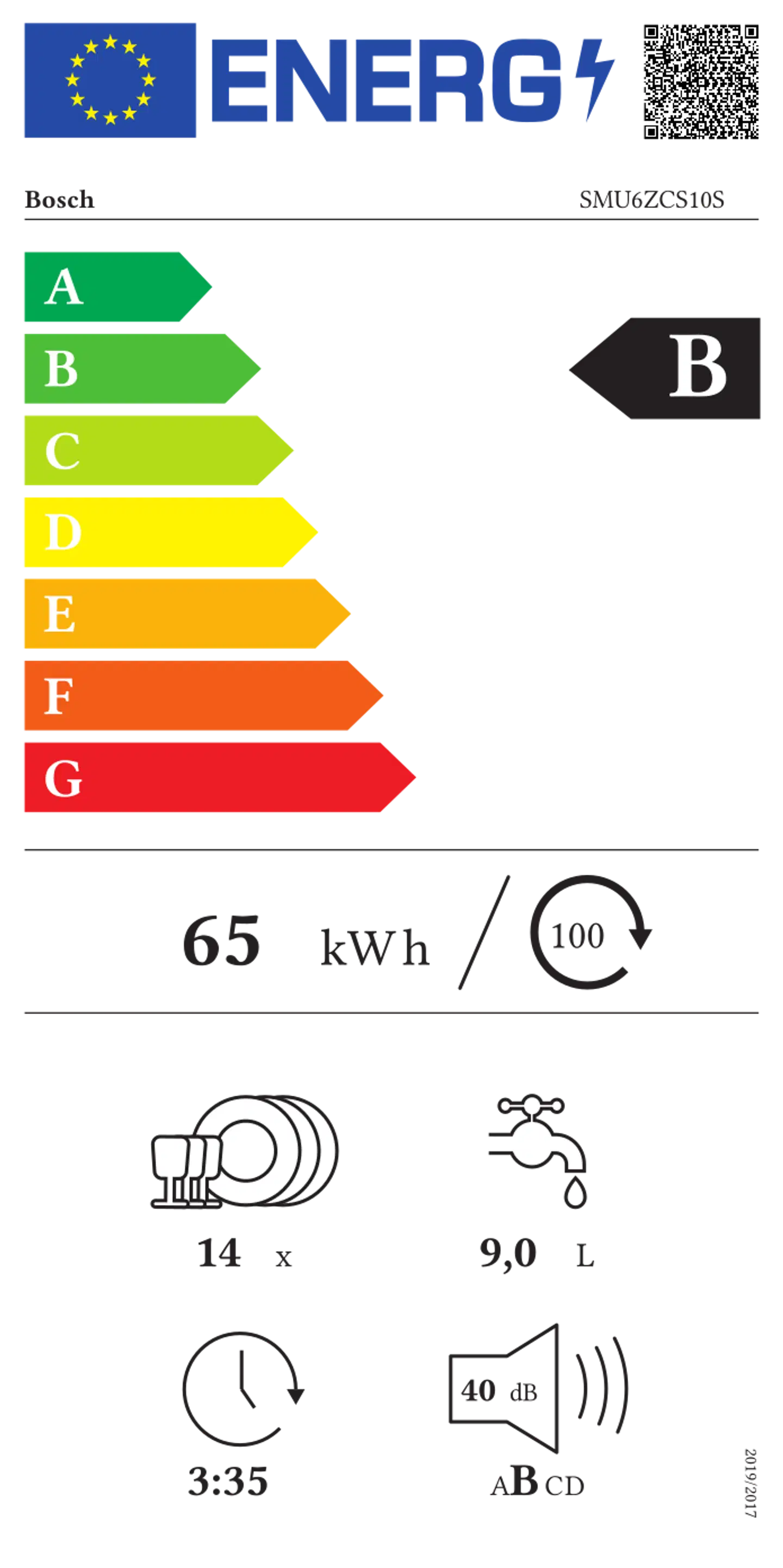 Bosch astianpesukone SMU6ZCS10S 60cm teräs - 3