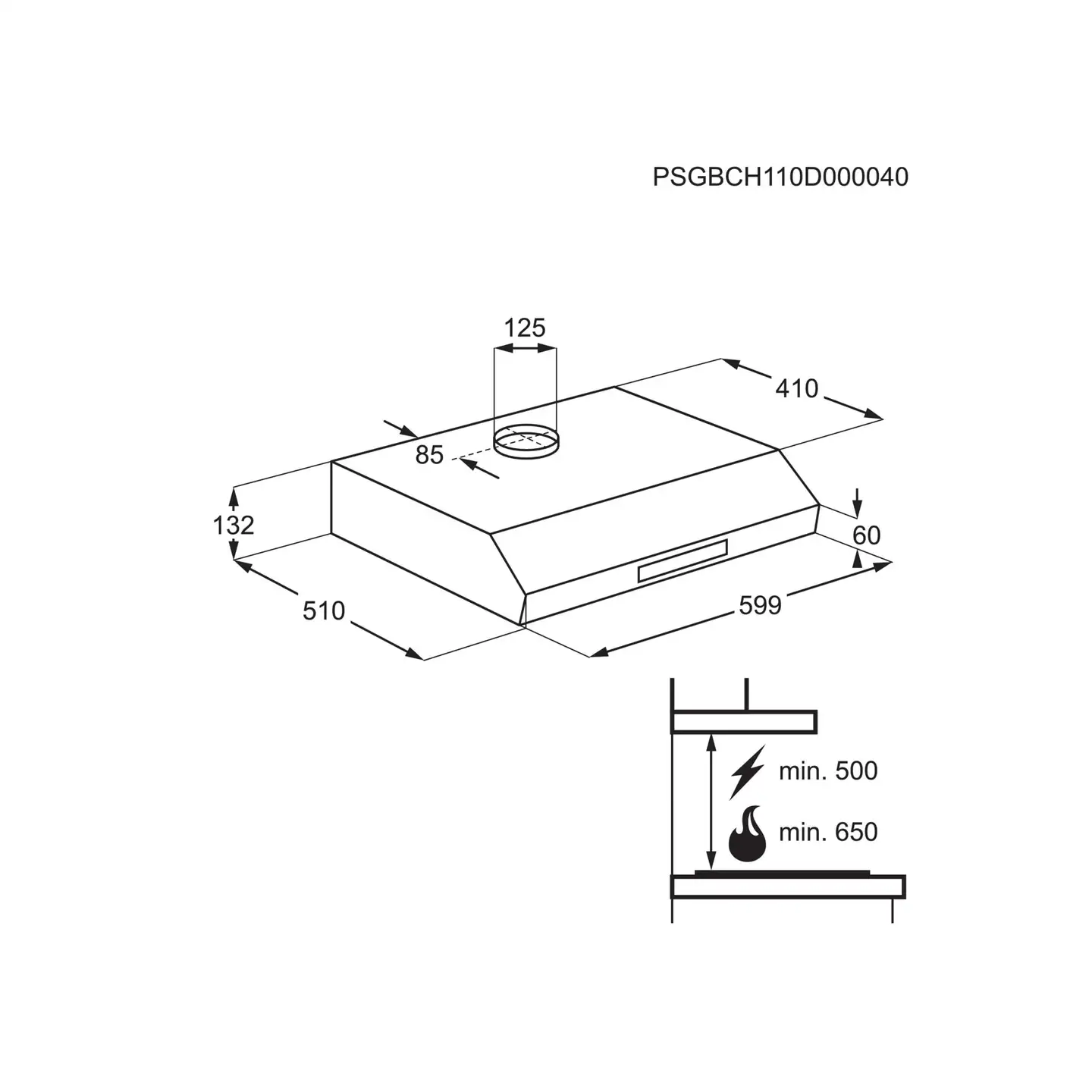 Electrolux liesituuletin EFU216W valkoinen - 5