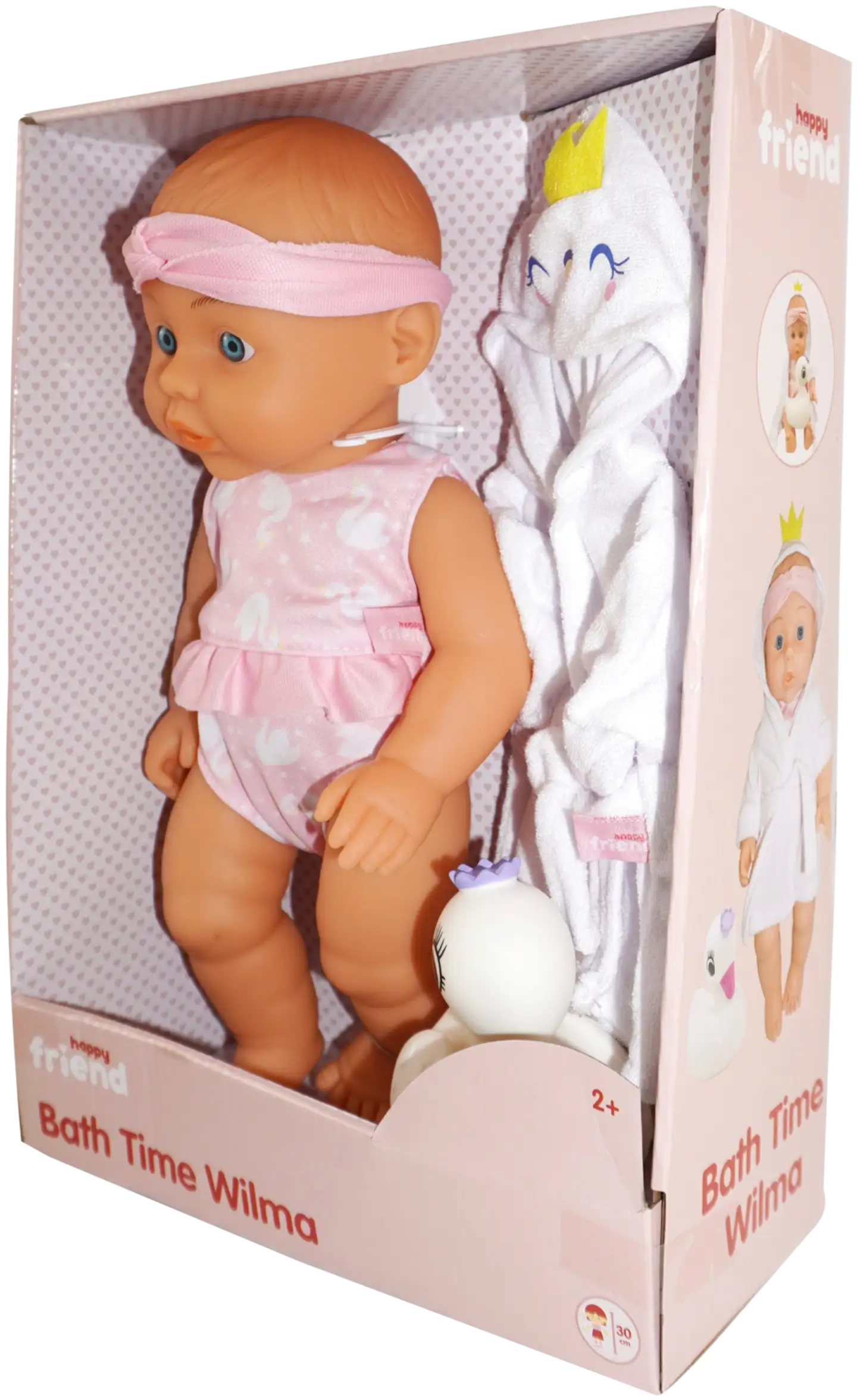 Happy Friend Kylvetettävä 30 cm Wilma-nukke - 2