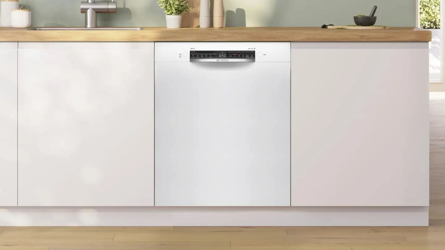 Bosch astianpesukone SMU2HVW02S, 60cm, valkoinen - 2