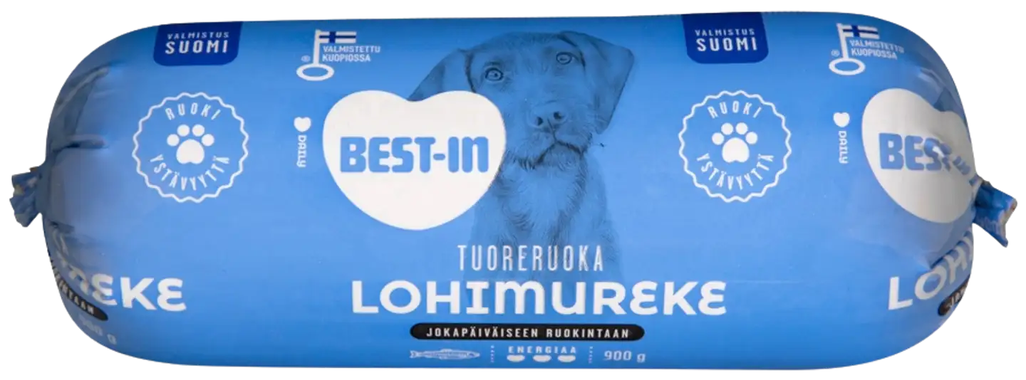 Best-In Lohimureke Koiran Tuoreruoka 900g