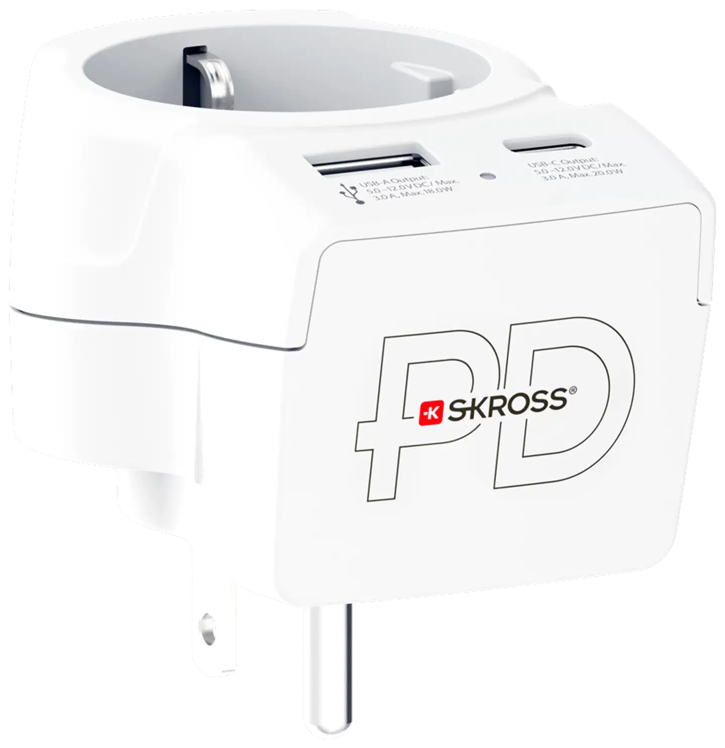 Skross Eurooppa - USA - USB adapteri - 2