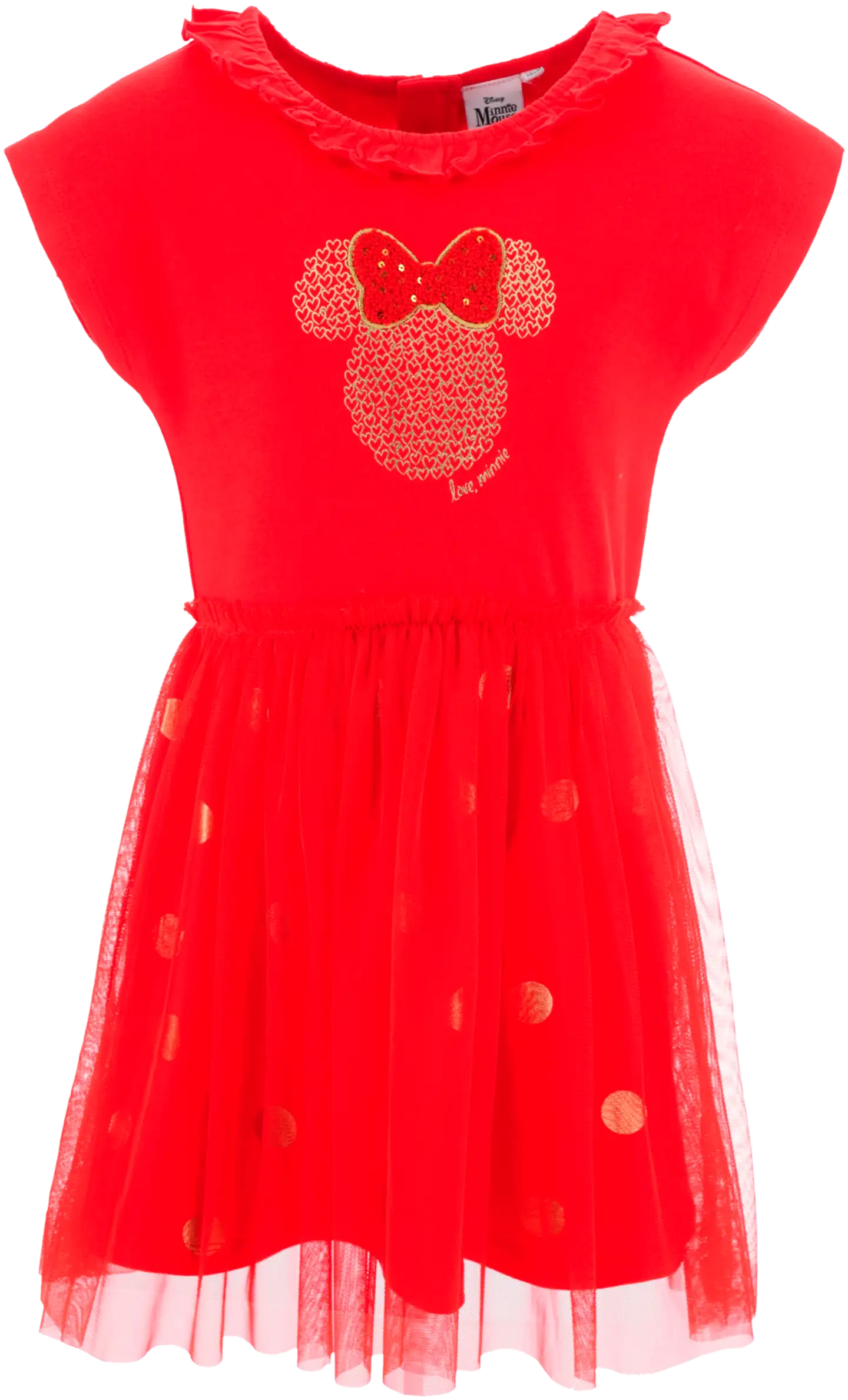 Minni lasten mekko - RED - 1