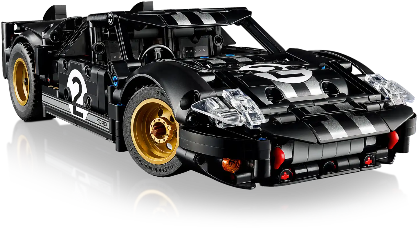LEGO® Technic 42223 1966 Ford GT40 MKII ‑kilpa-auto - 4