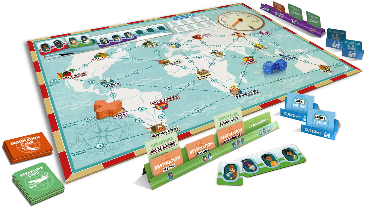 Tactic lautapeli Passaportas - 2