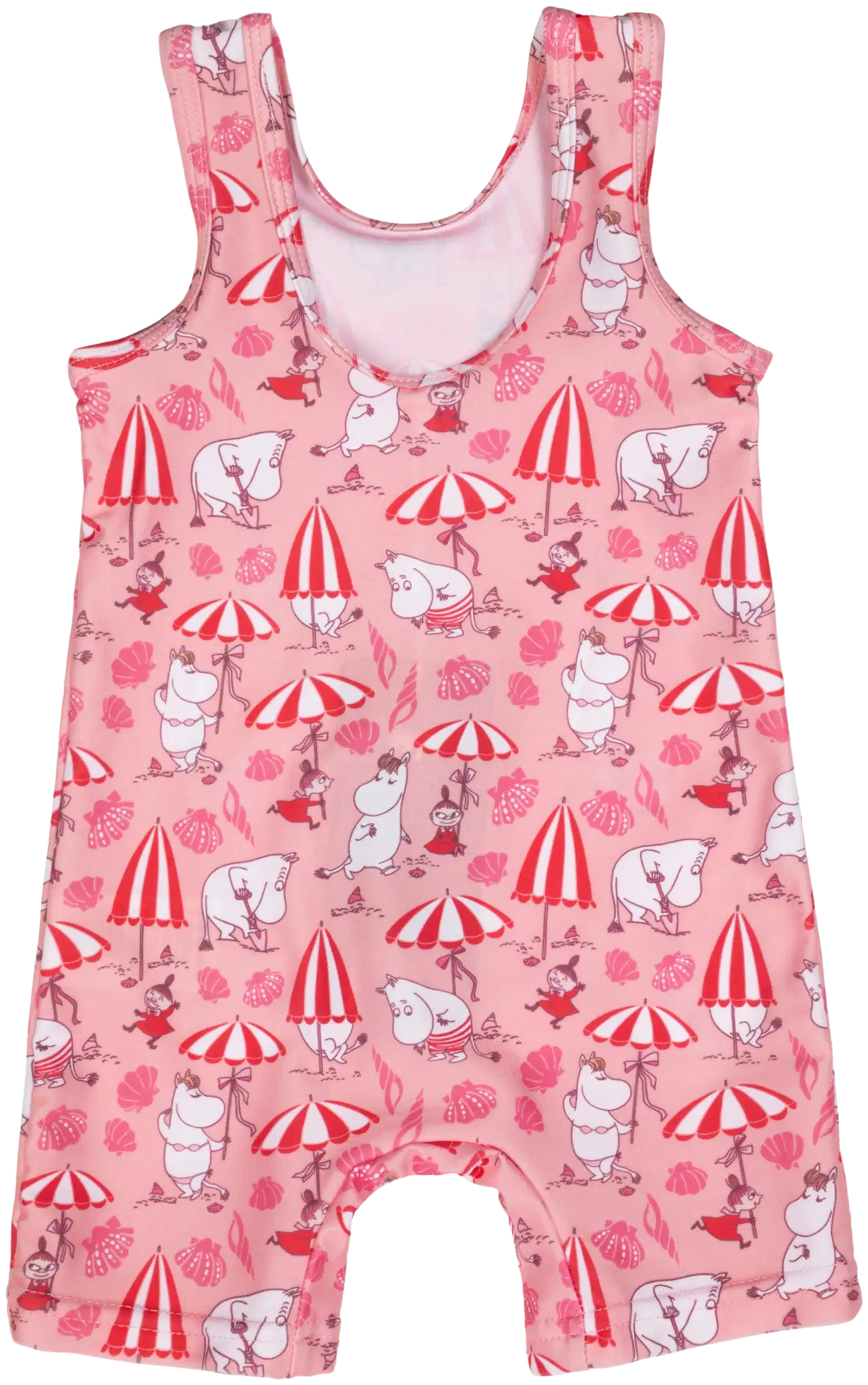 Muumi Vauvojen uima-asu Simpukkaranta 591757 - koralli